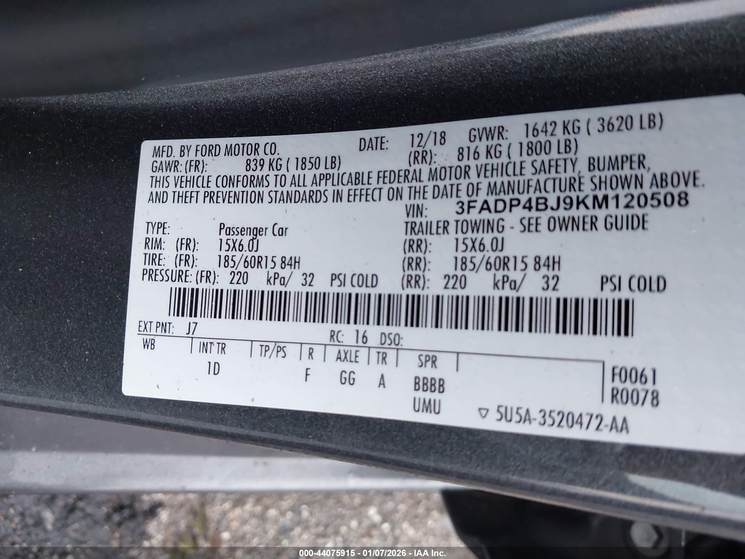 FORD FIESTA image 9