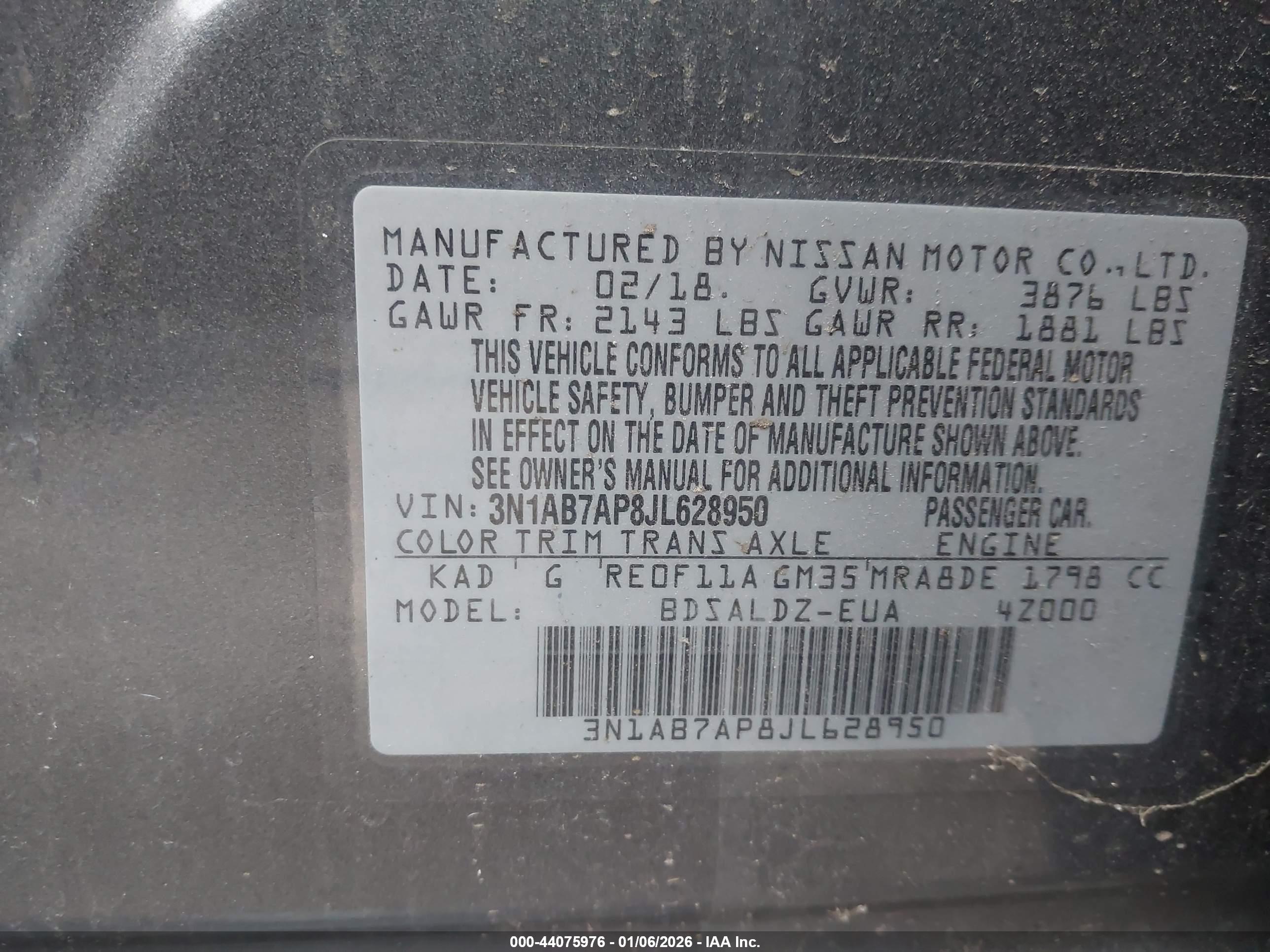 NISSAN SENTRA image 9