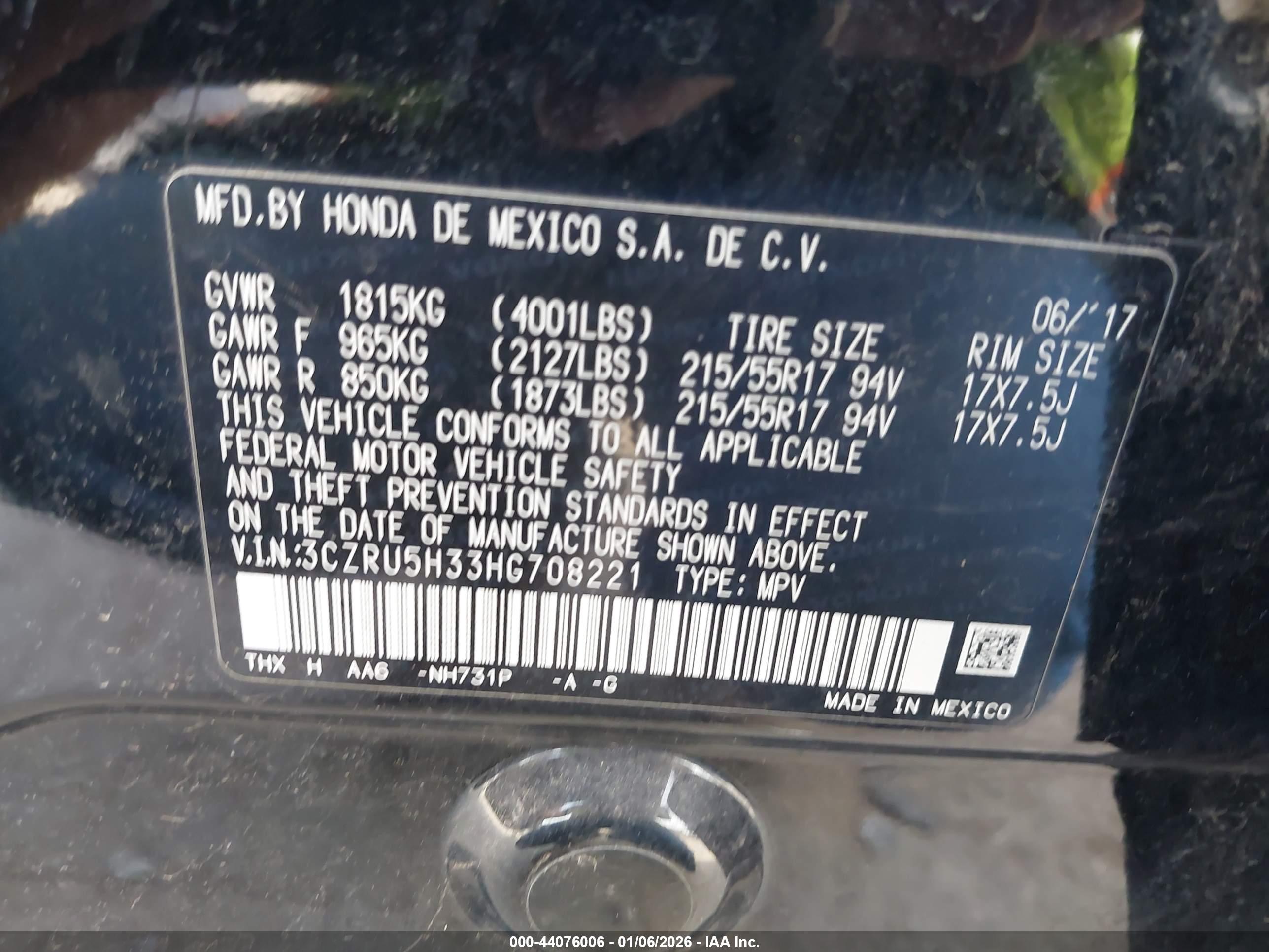 HONDA HR-V image 9