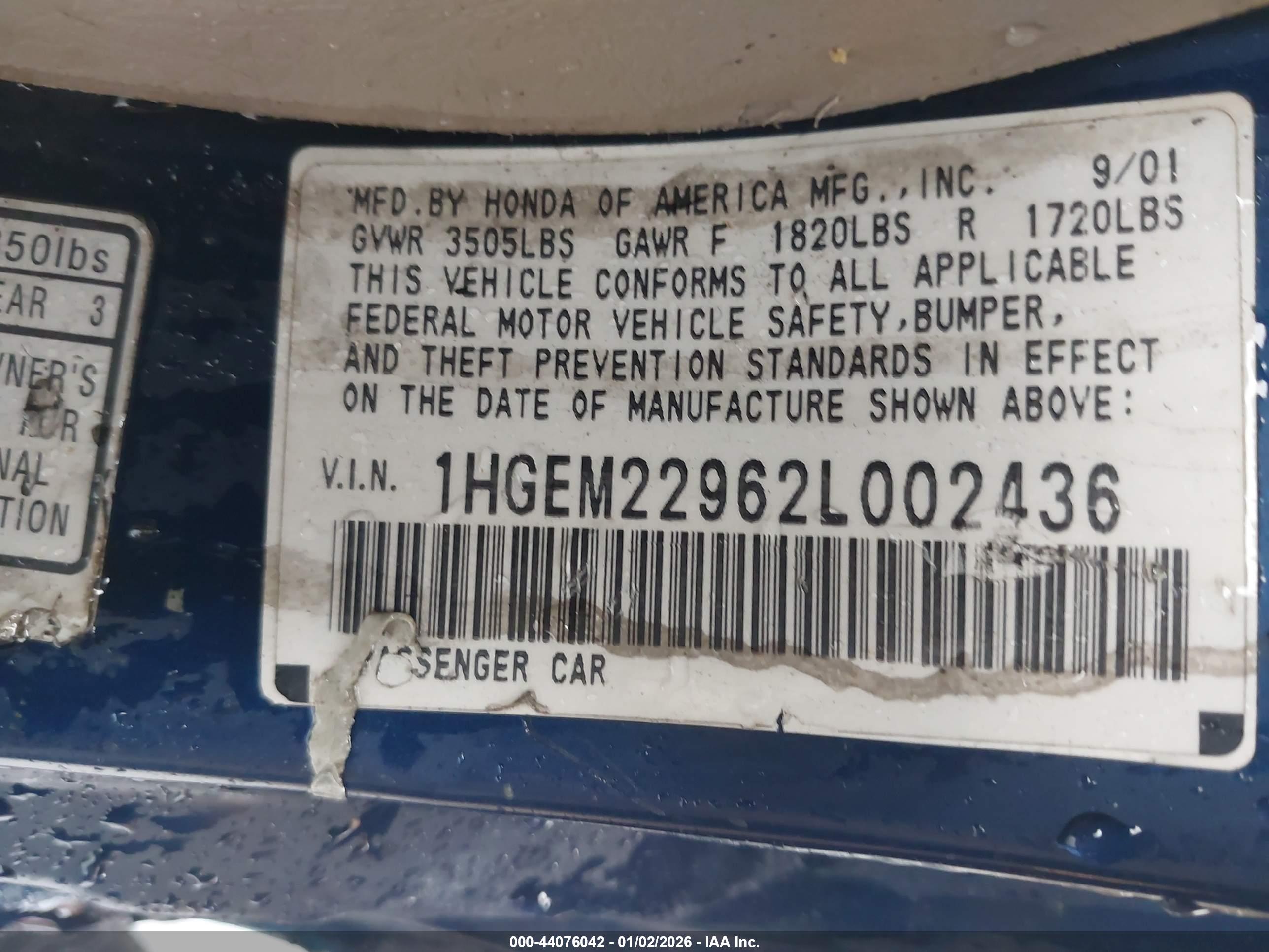 HONDA CIVIC image 9
