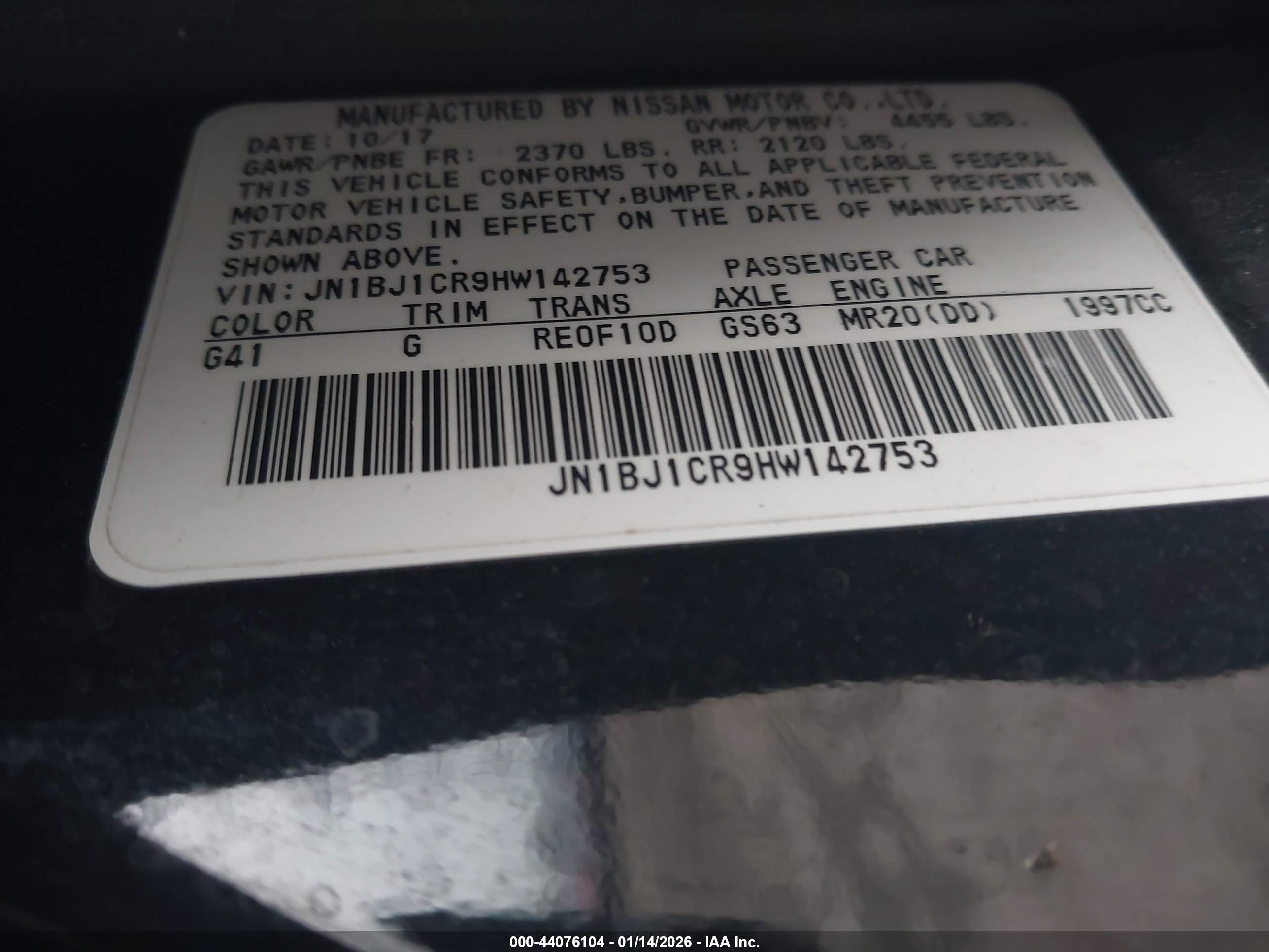 NISSAN ROGUE image 9
