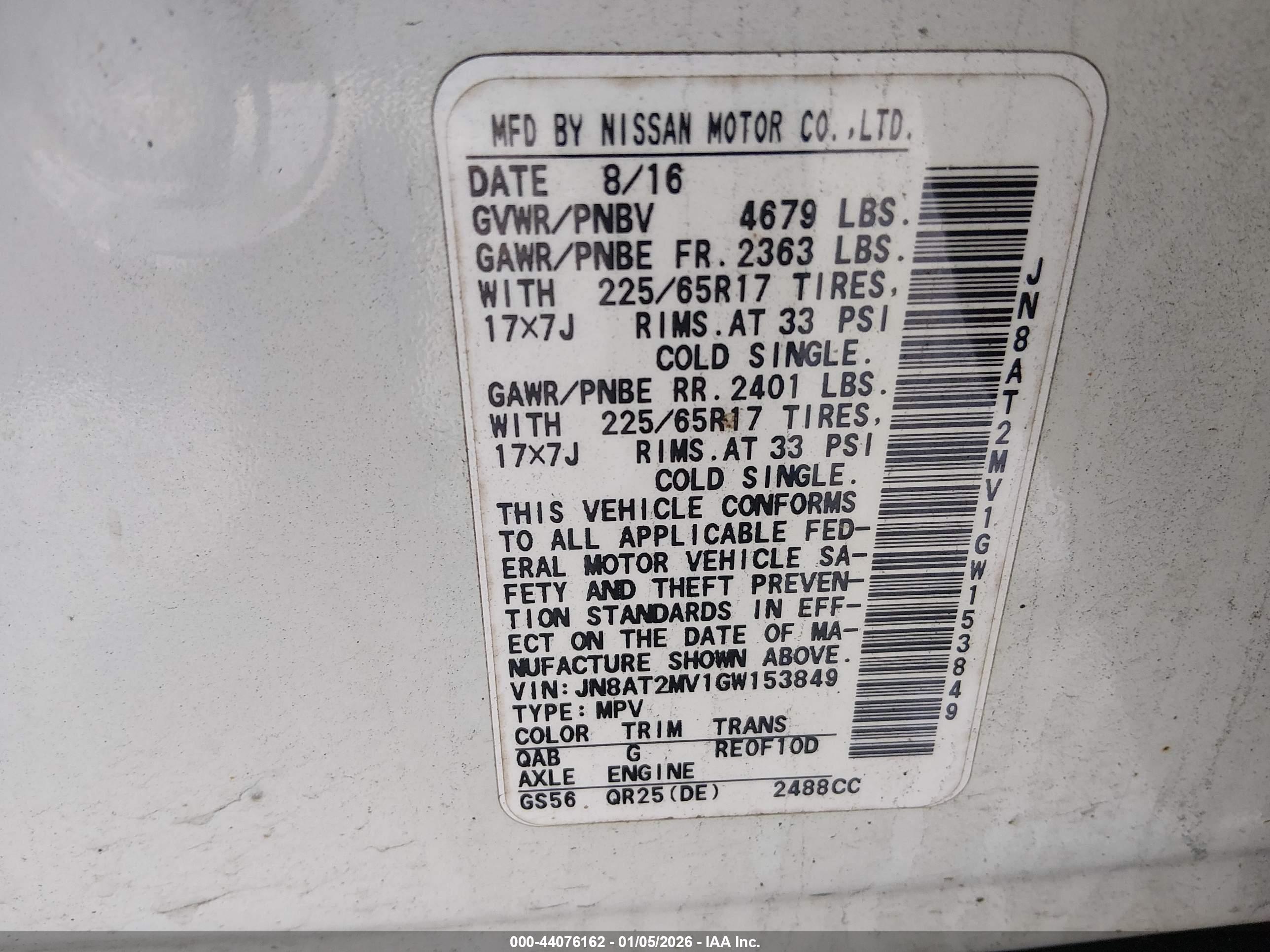 NISSAN ROGUE image 9