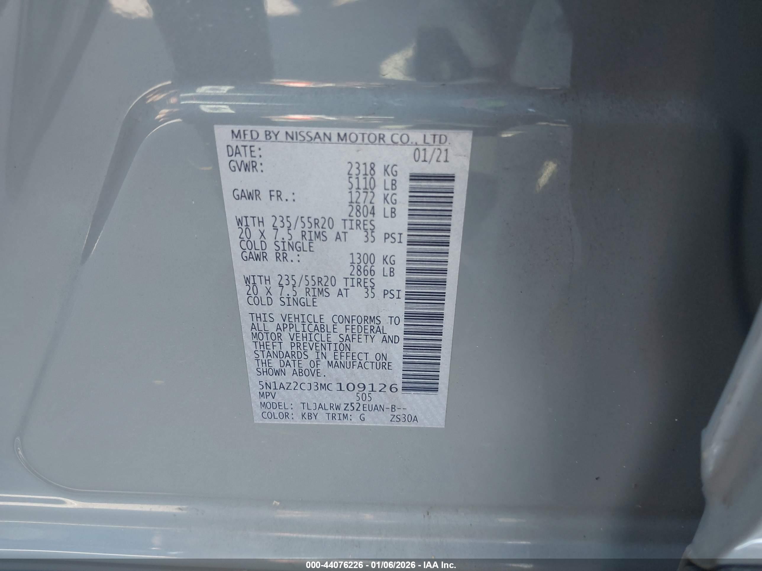 NISSAN MURANO image 9