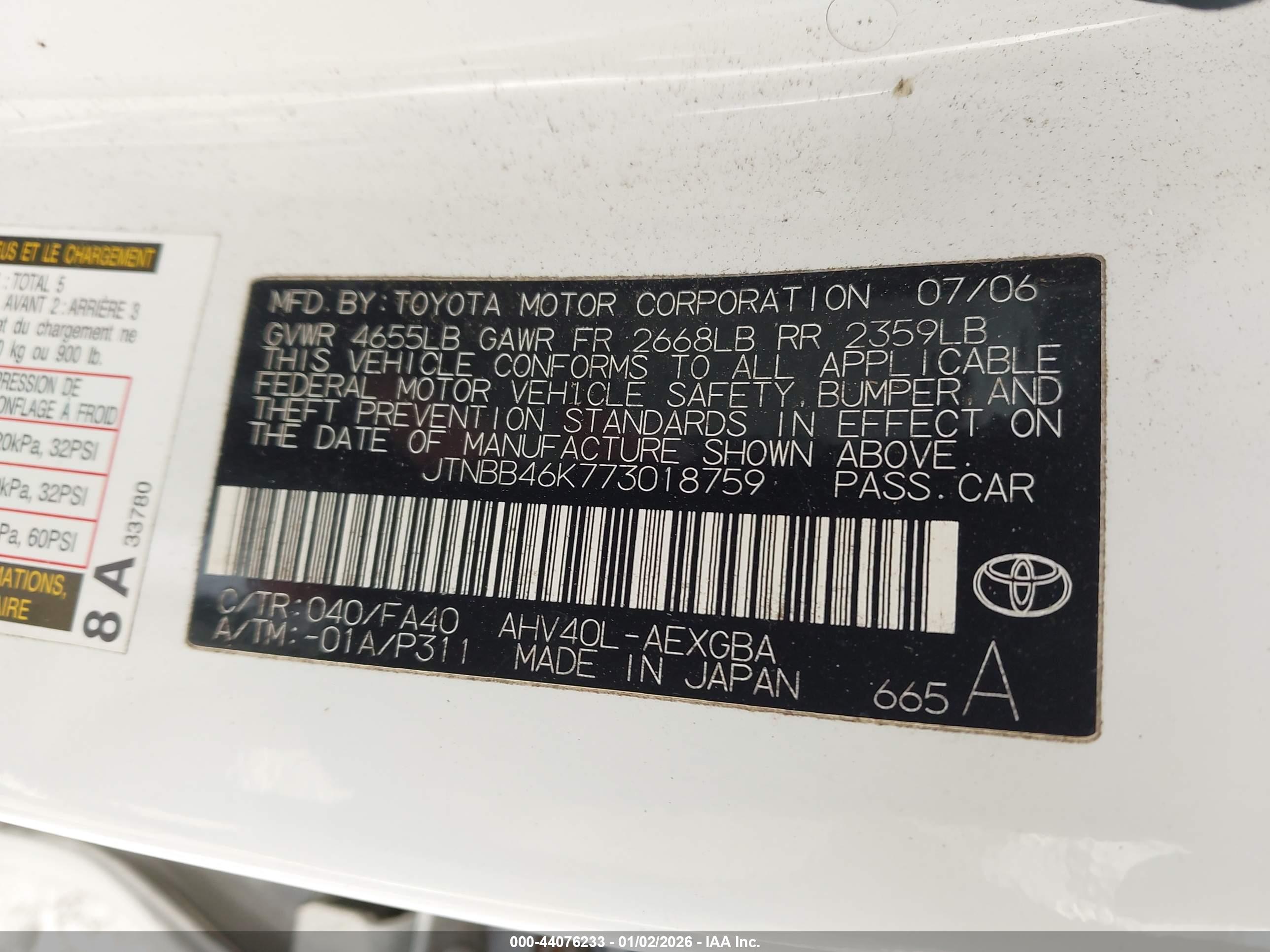TOYOTA CAMRY image 9