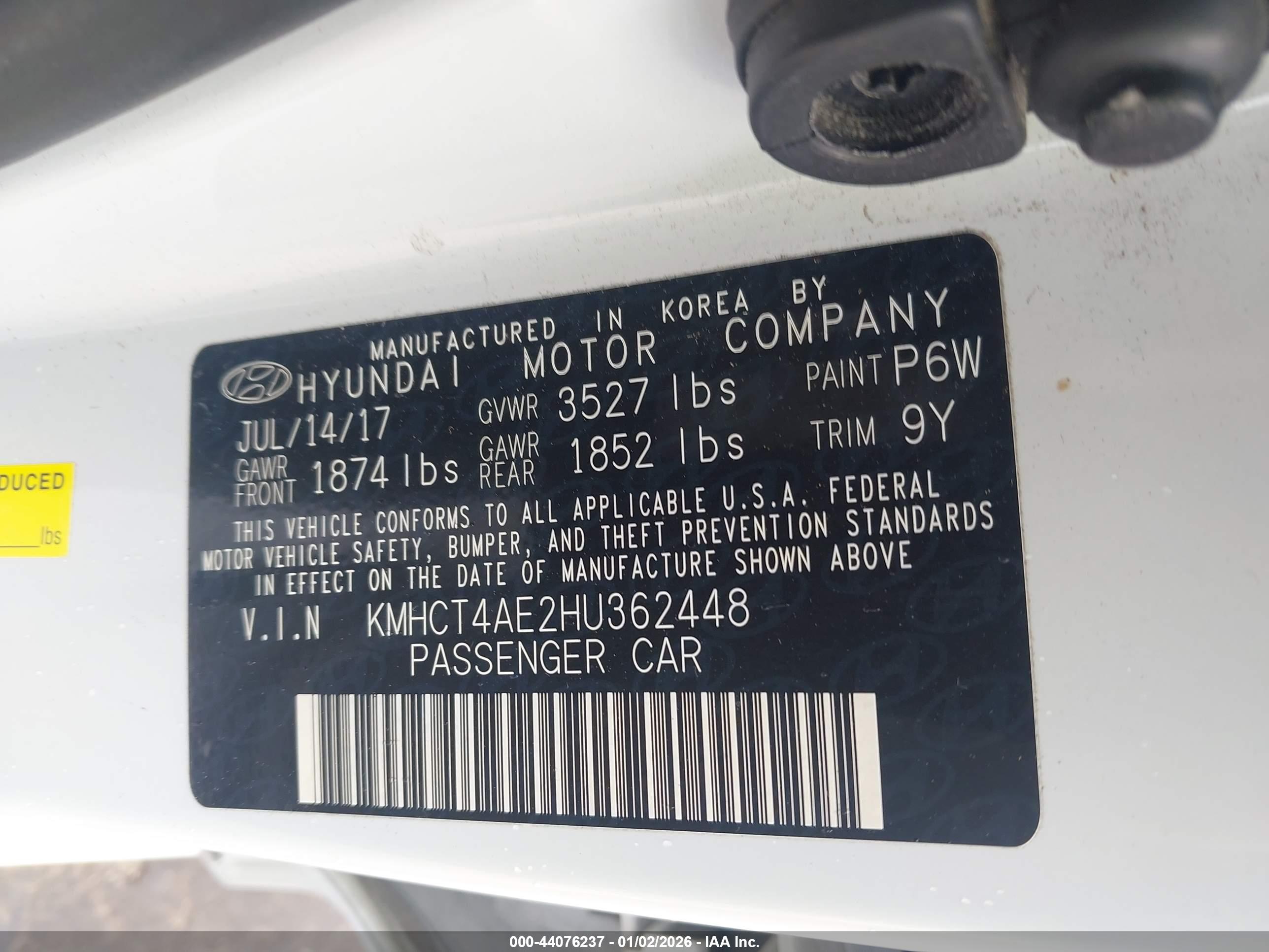 HYUNDAI ACCENT image 9