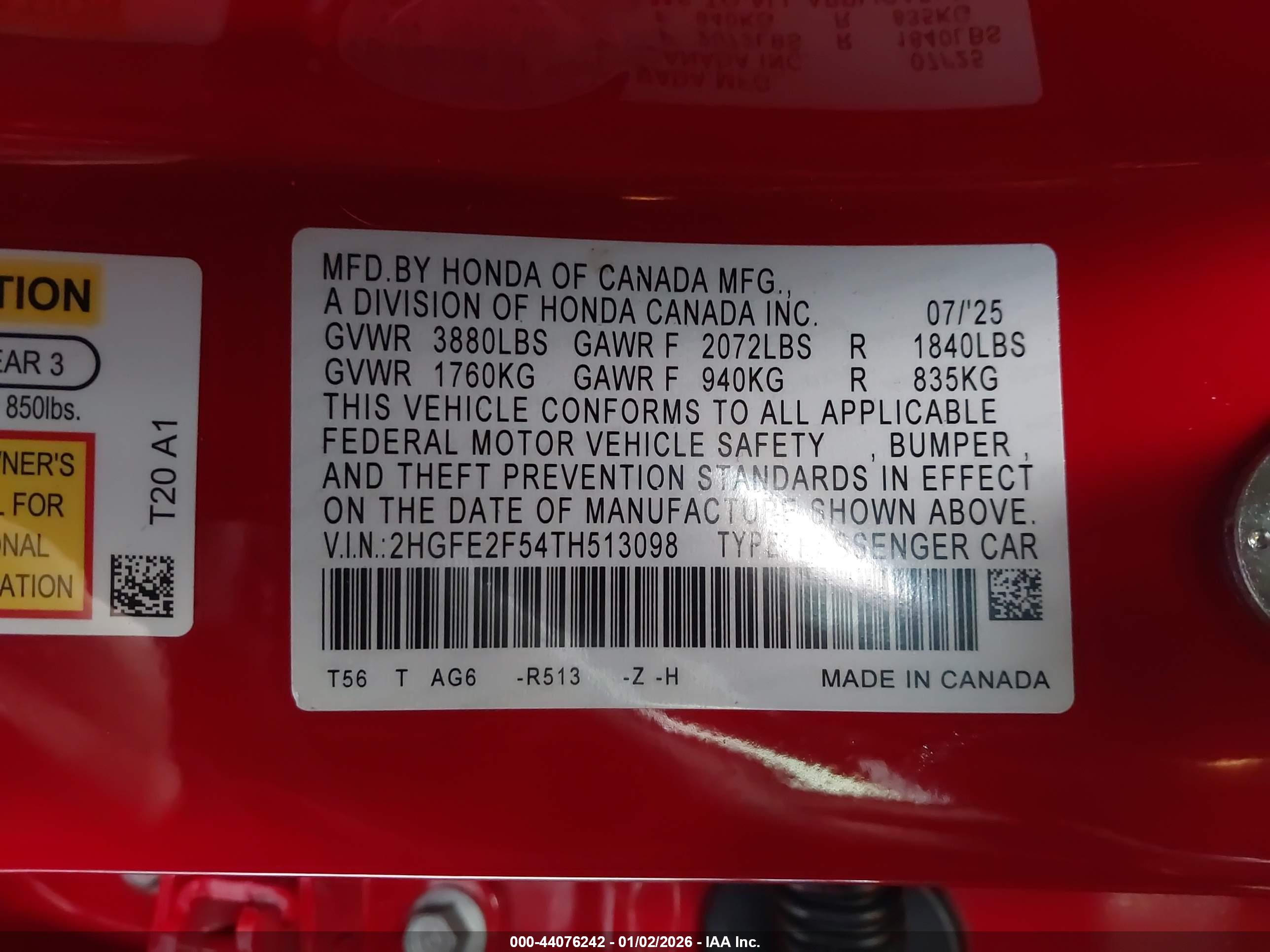 HONDA CIVIC image 9