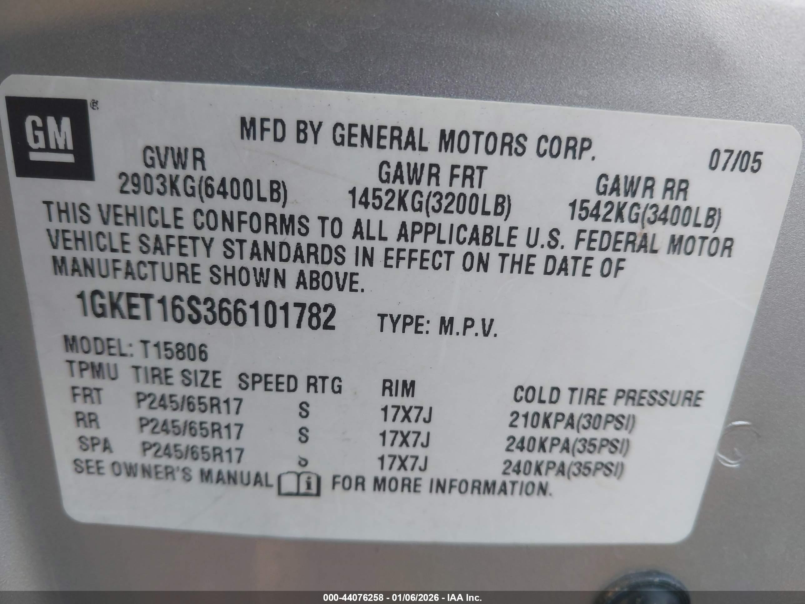 GMC ENVOY image 9