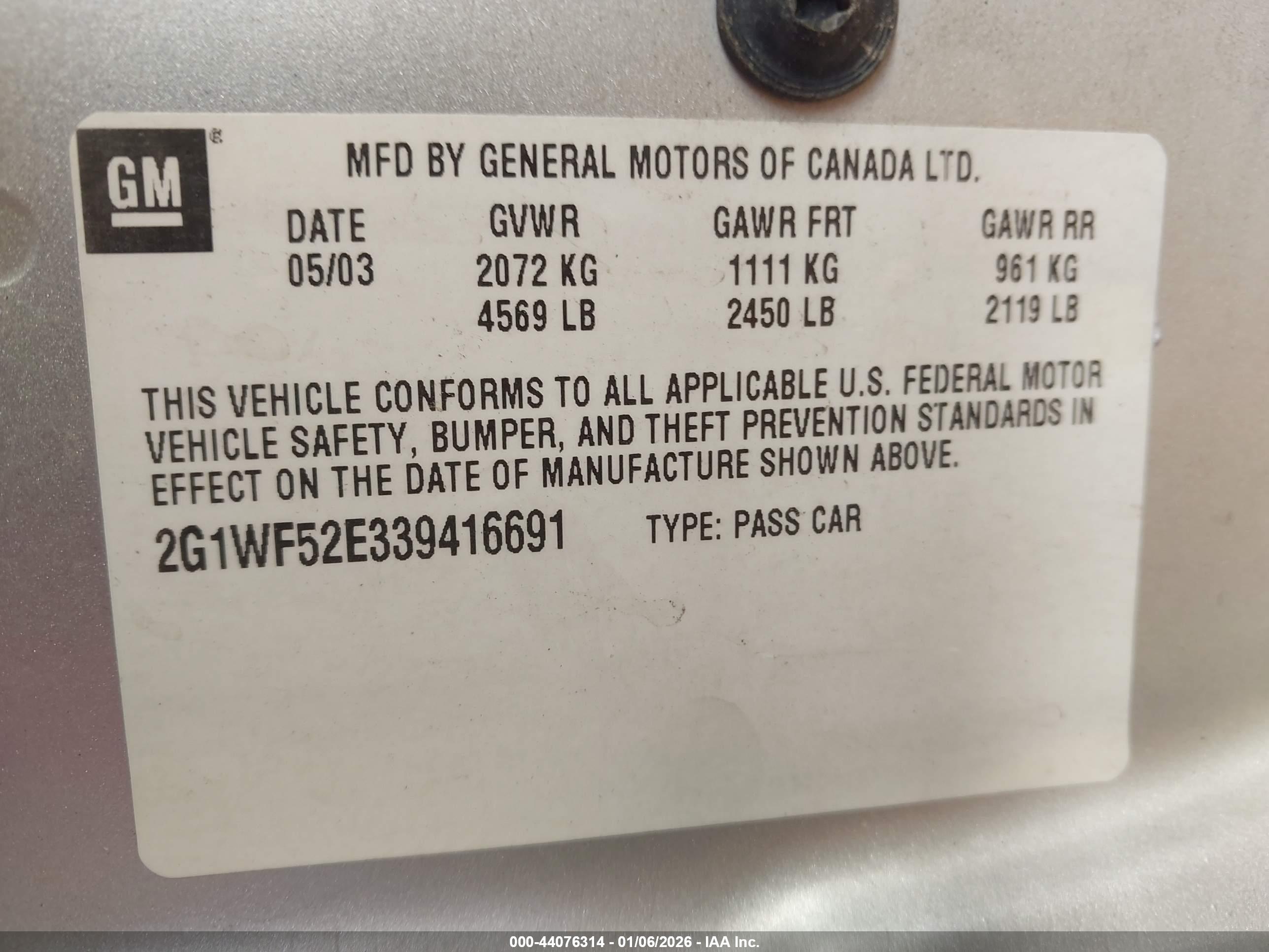 CHEVROLET IMPALA image 9