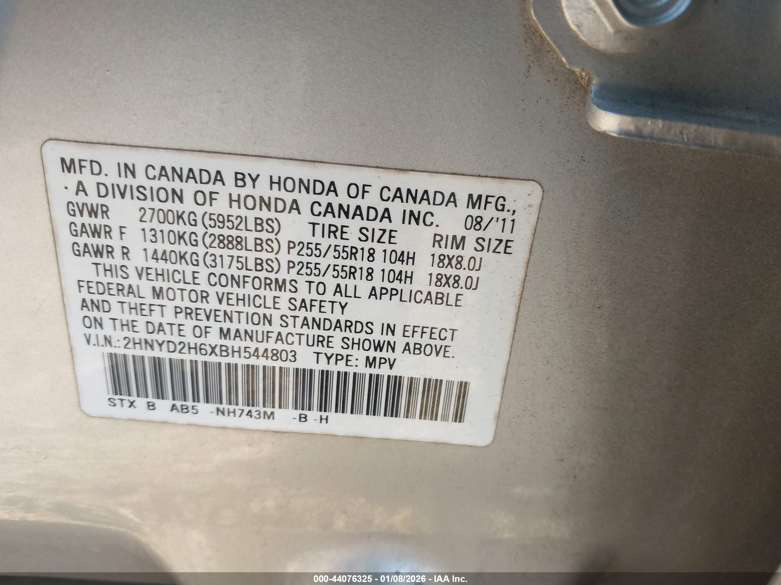 ACURA MDX image 9