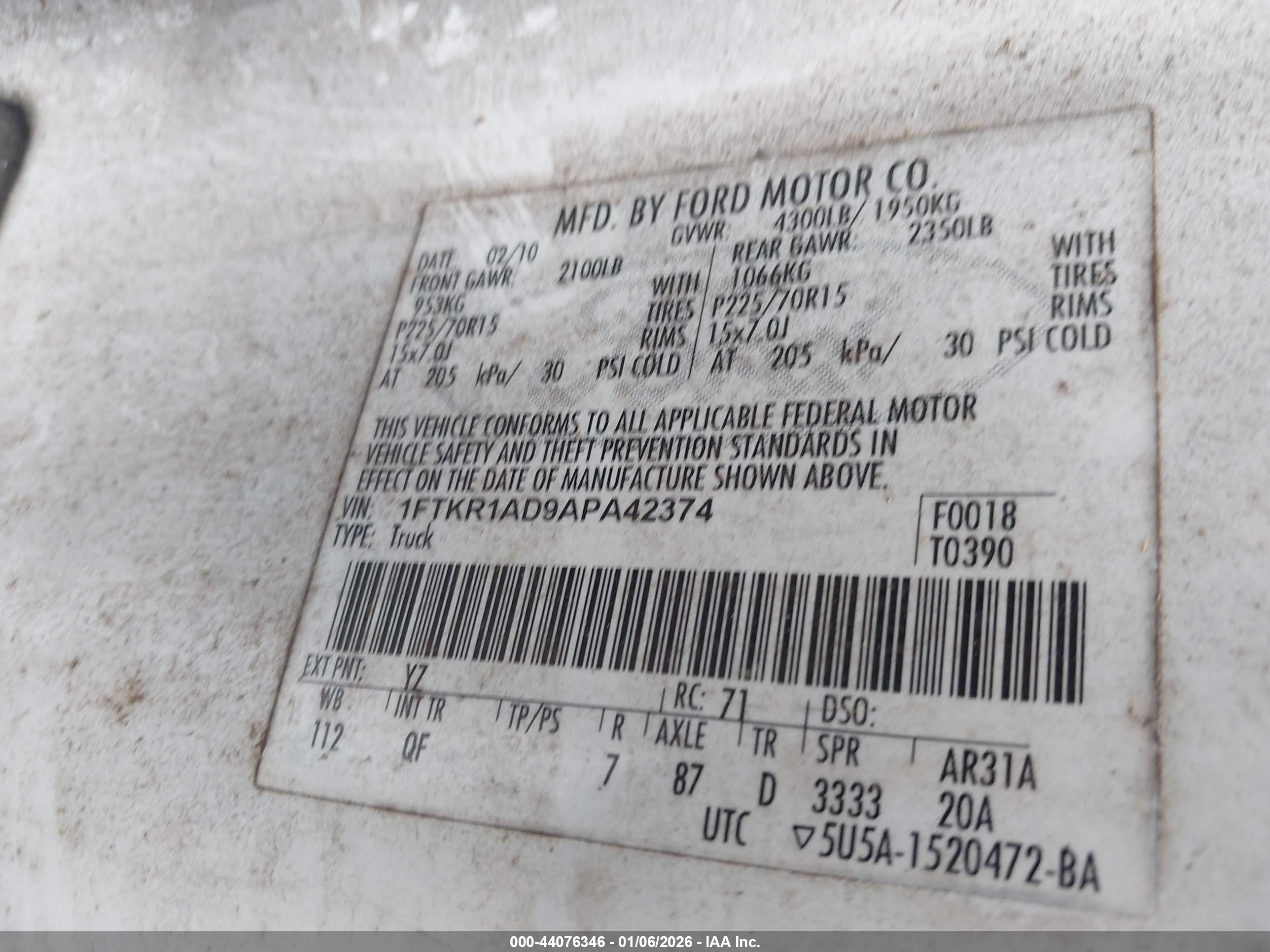 FORD RANGER image 9