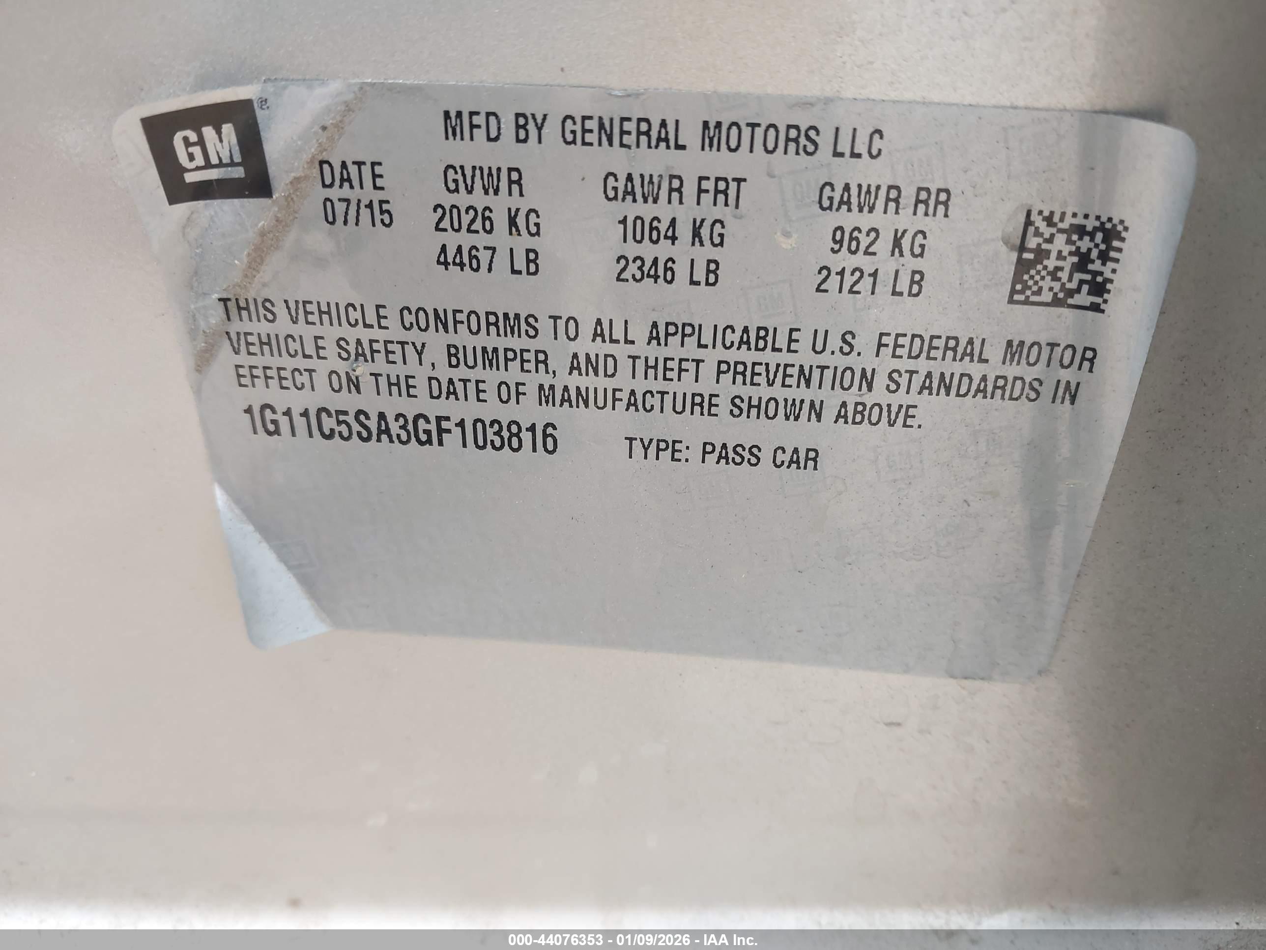 CHEVROLET MALIBU image 9