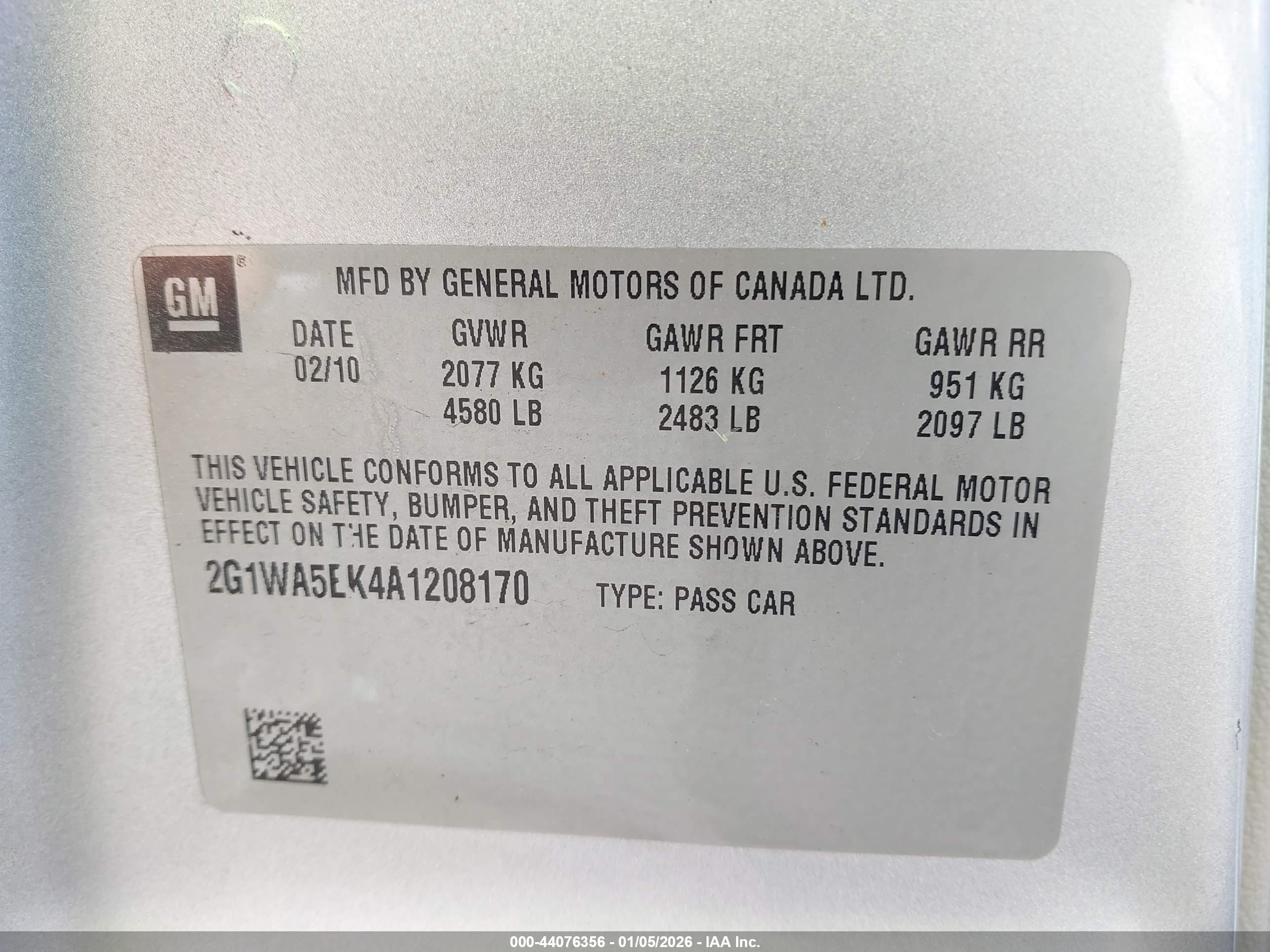 CHEVROLET IMPALA image 9