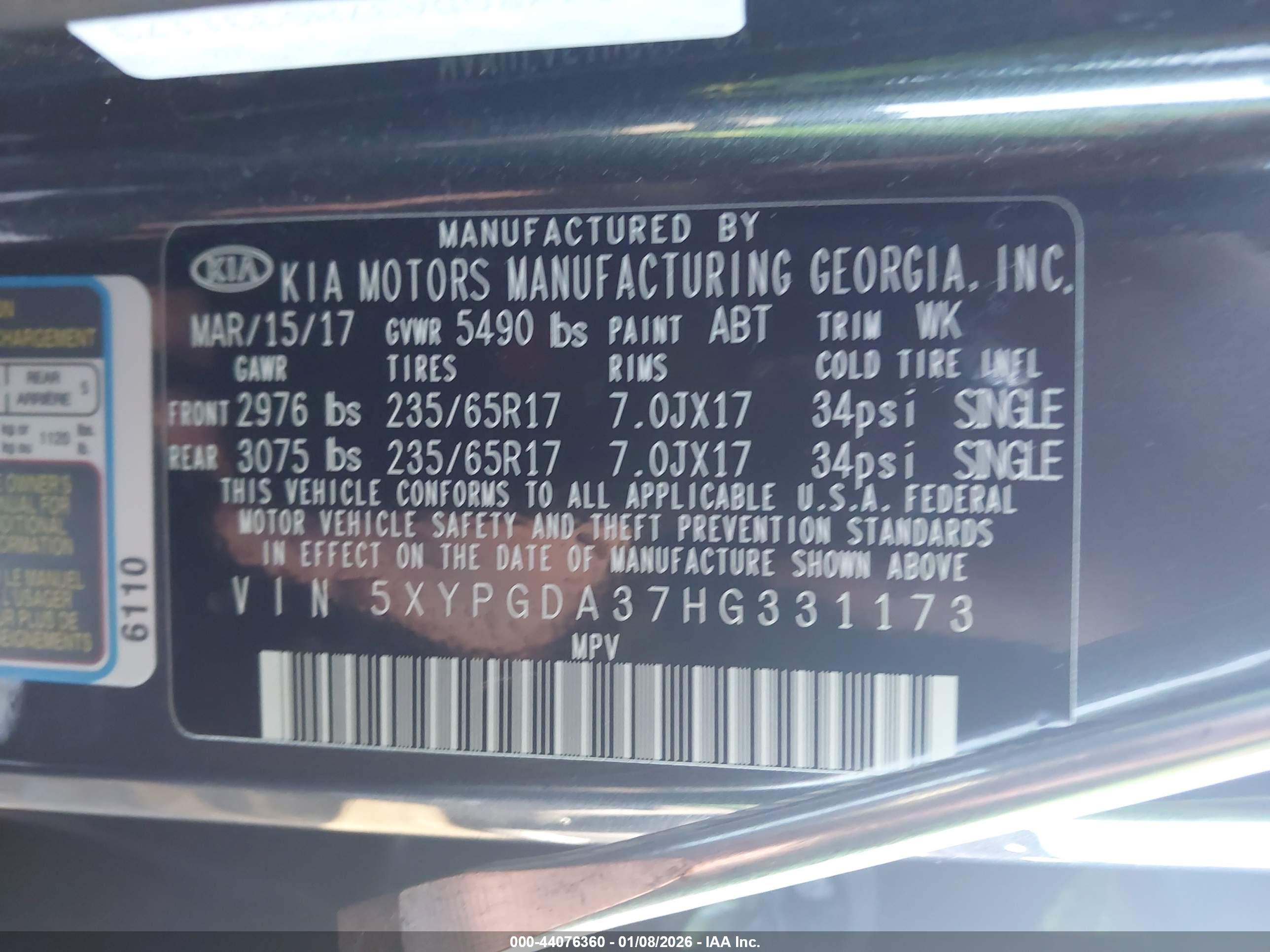 KIA SORENTO image 9