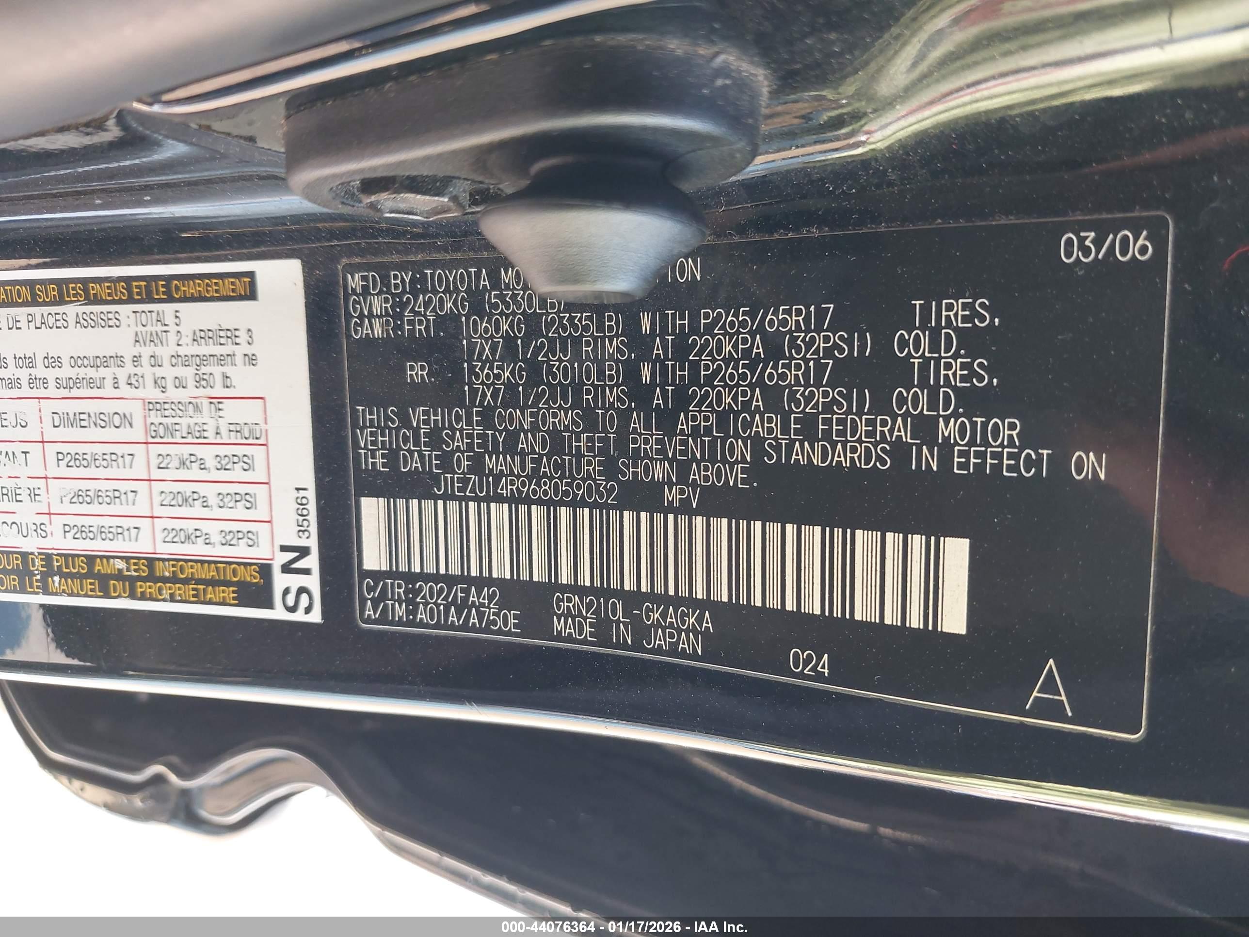 TOYOTA 4RUNNER image 9
