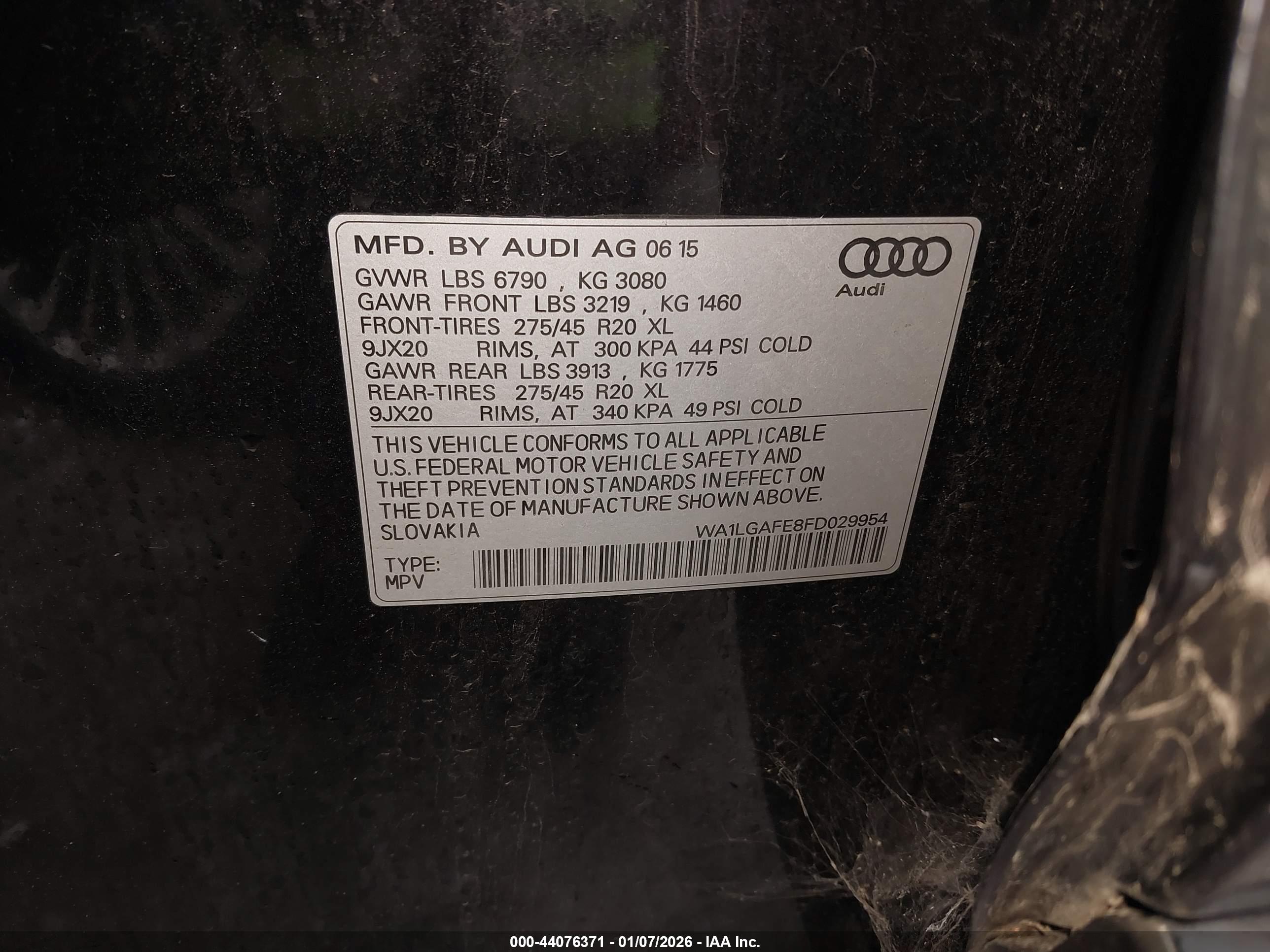 AUDI Q7 image 9