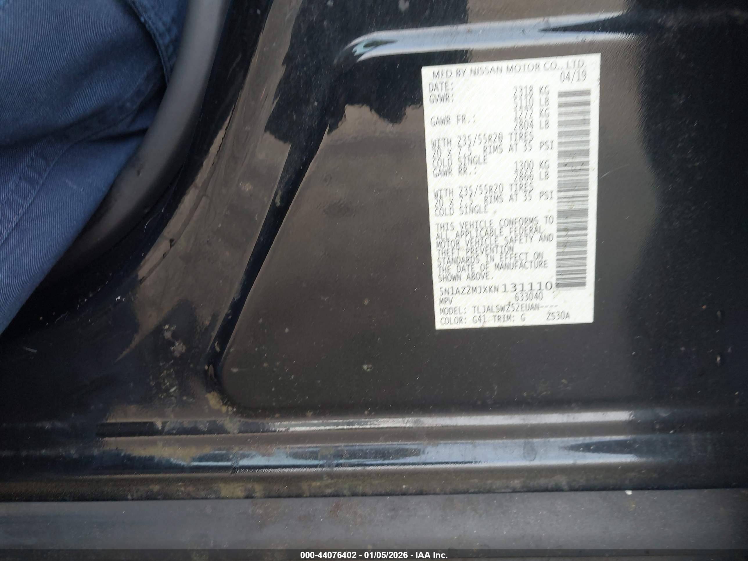 NISSAN MURANO image 9