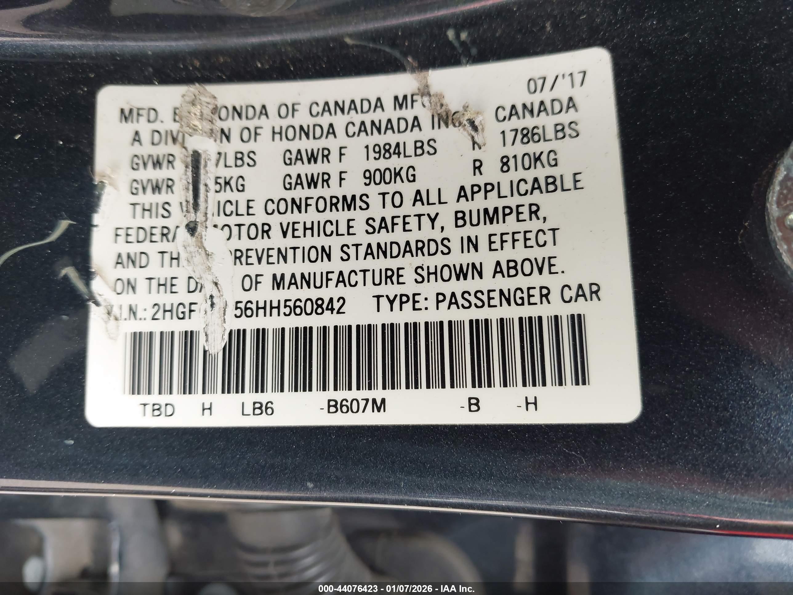 HONDA CIVIC image 9