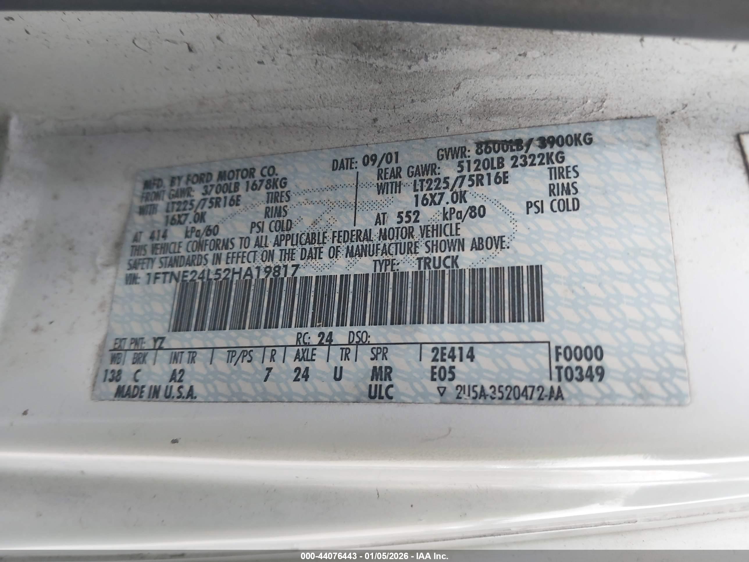 FORD E-250 image 9