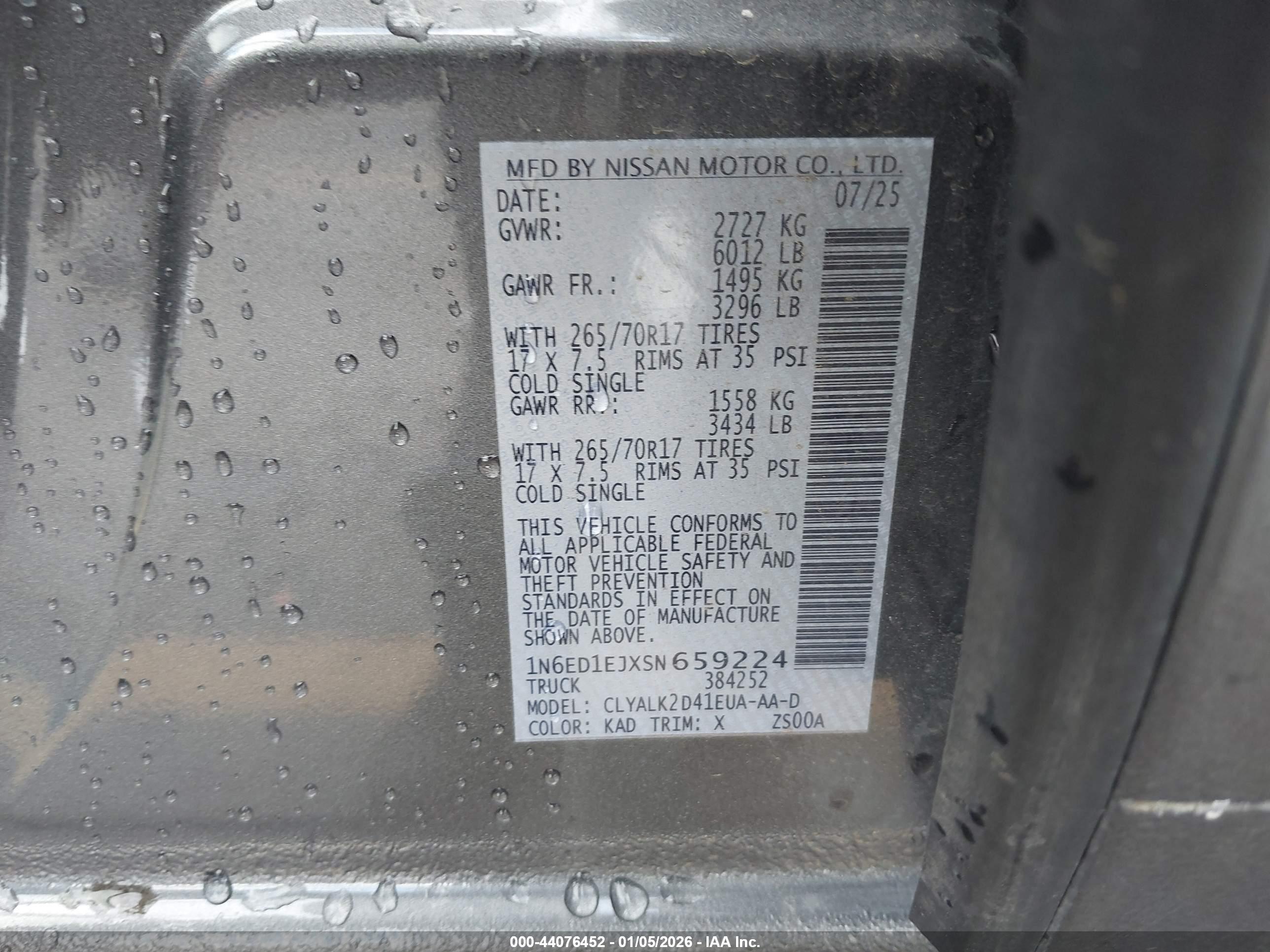 NISSAN FRONTIER image 9
