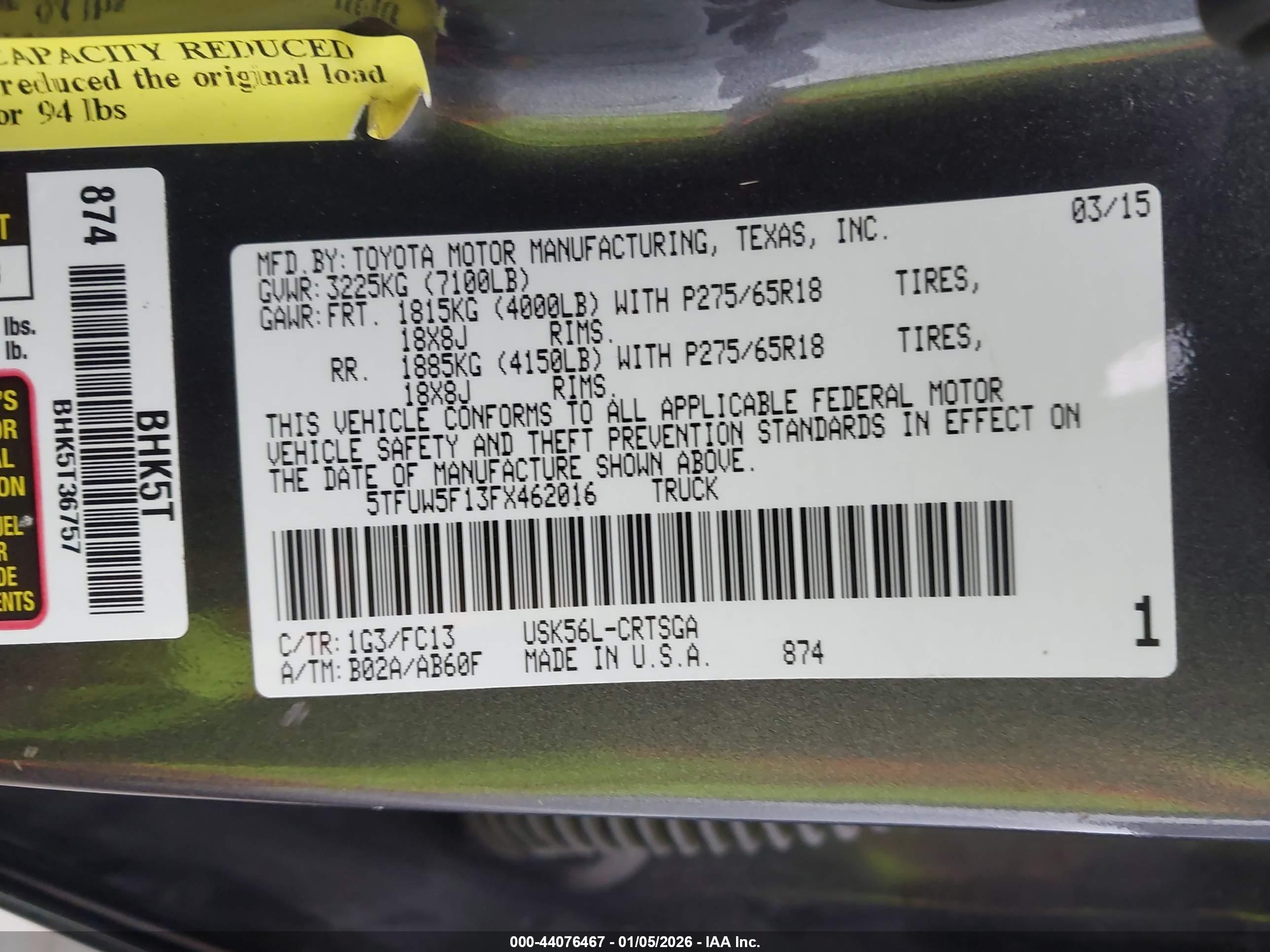 TOYOTA TUNDRA image 9