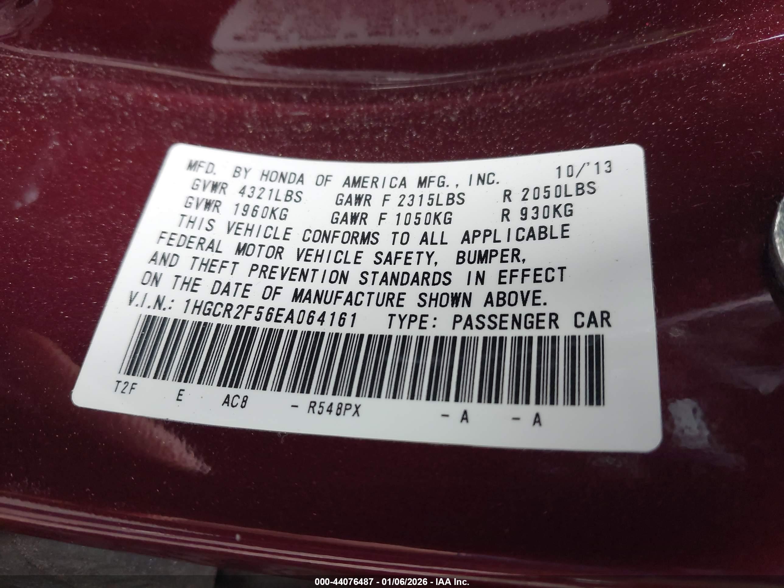 HONDA ACCORD image 9