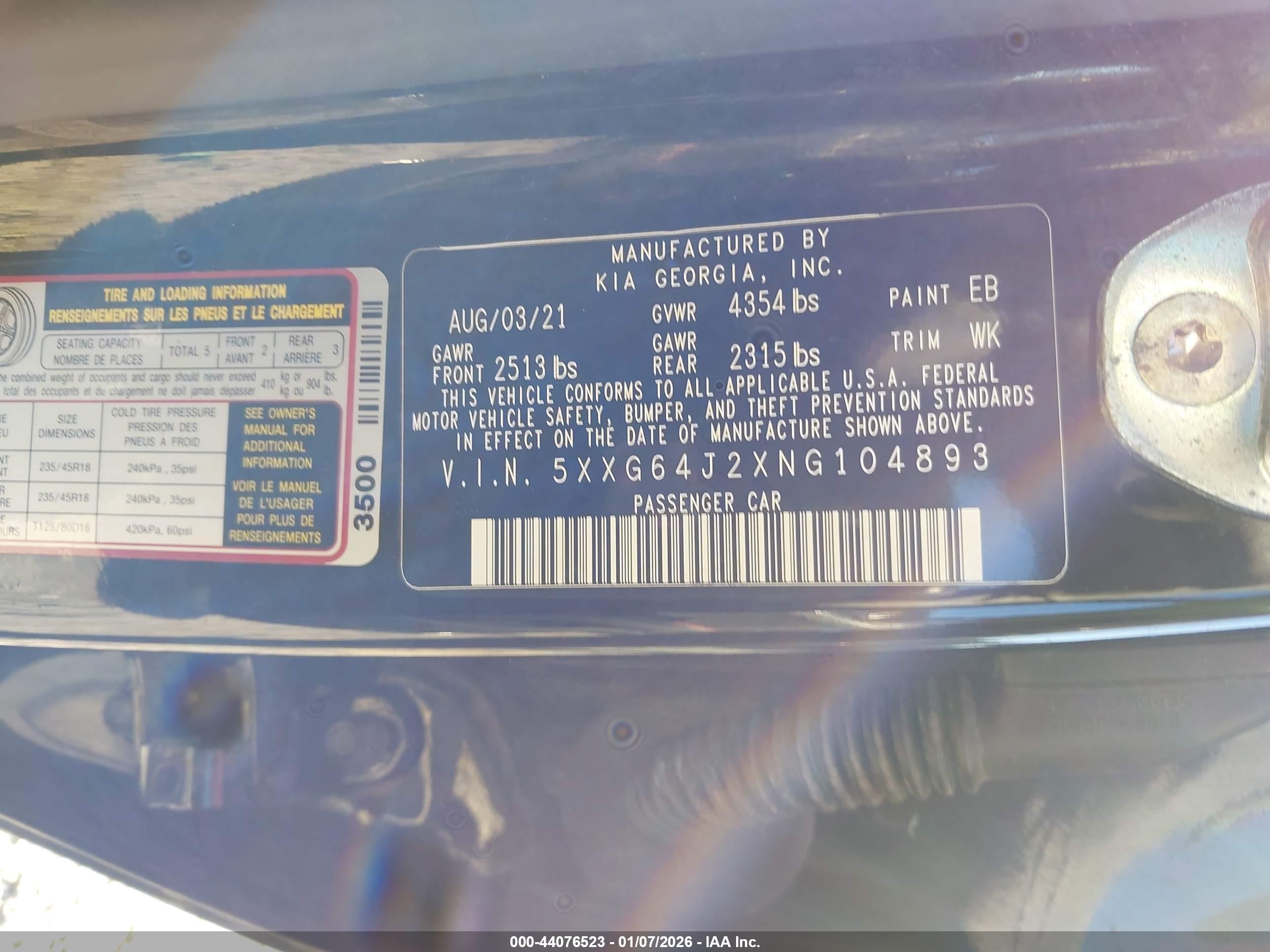 KIA K5 image 9