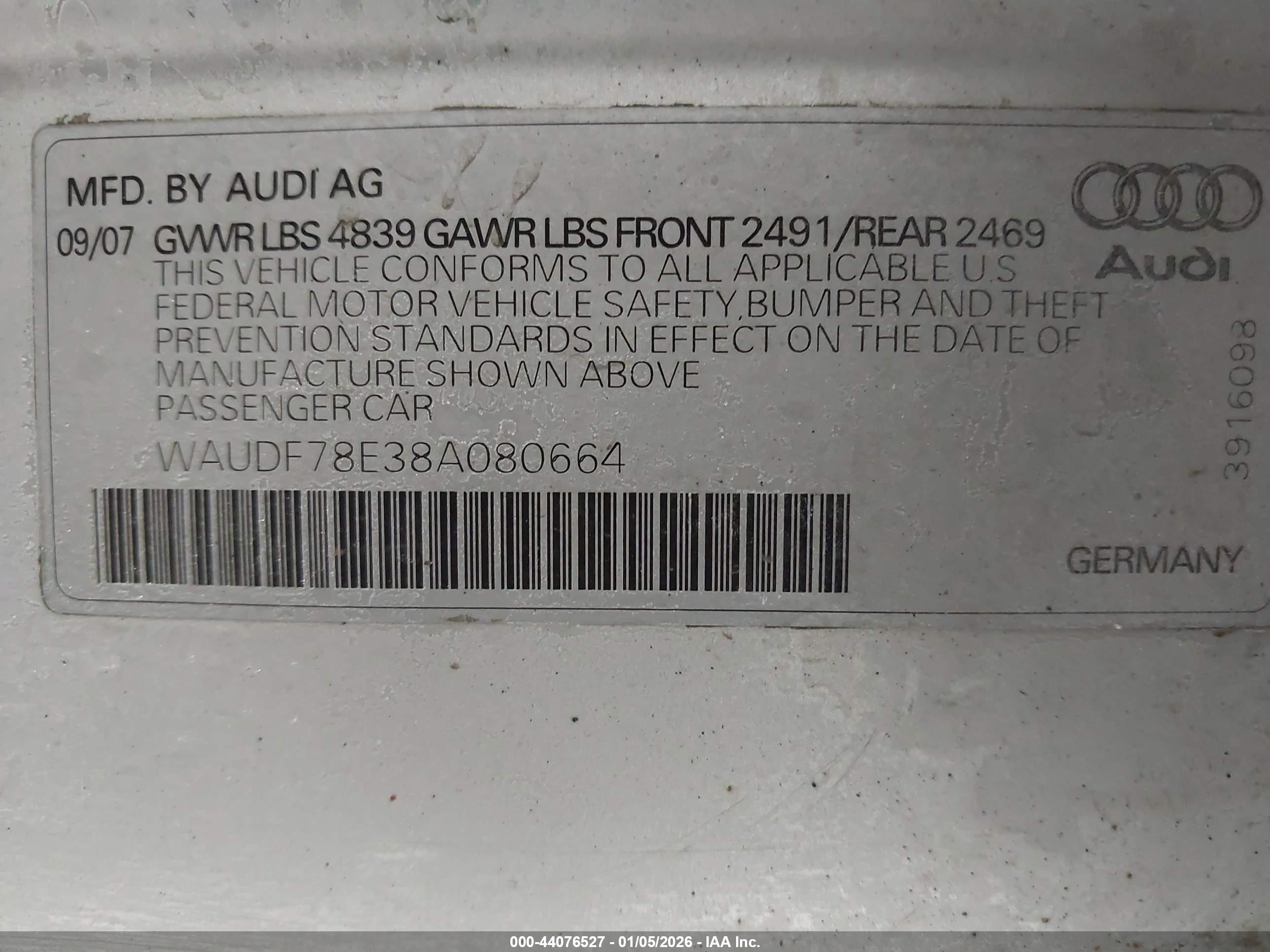 AUDI A4 image 9