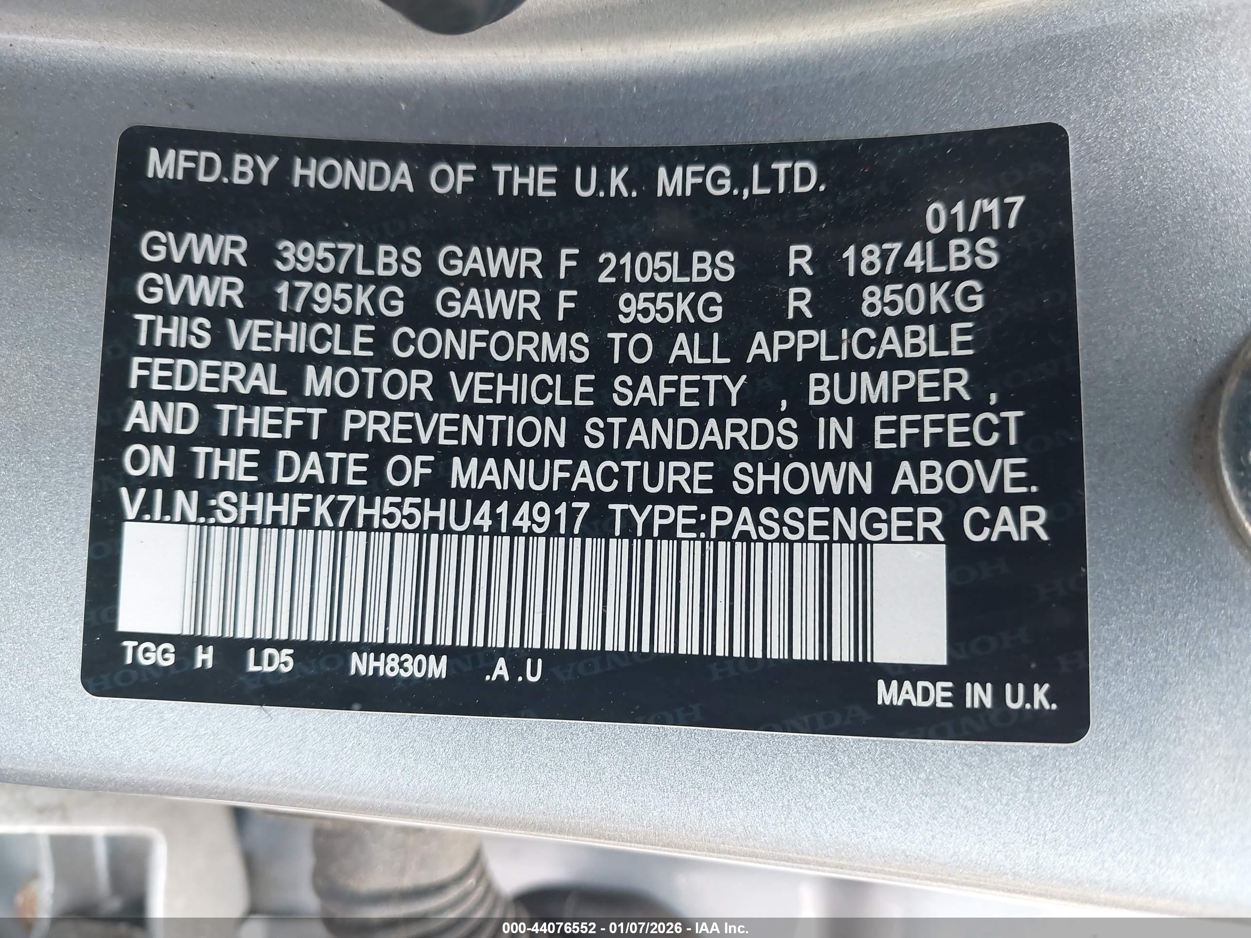 HONDA CIVIC image 9
