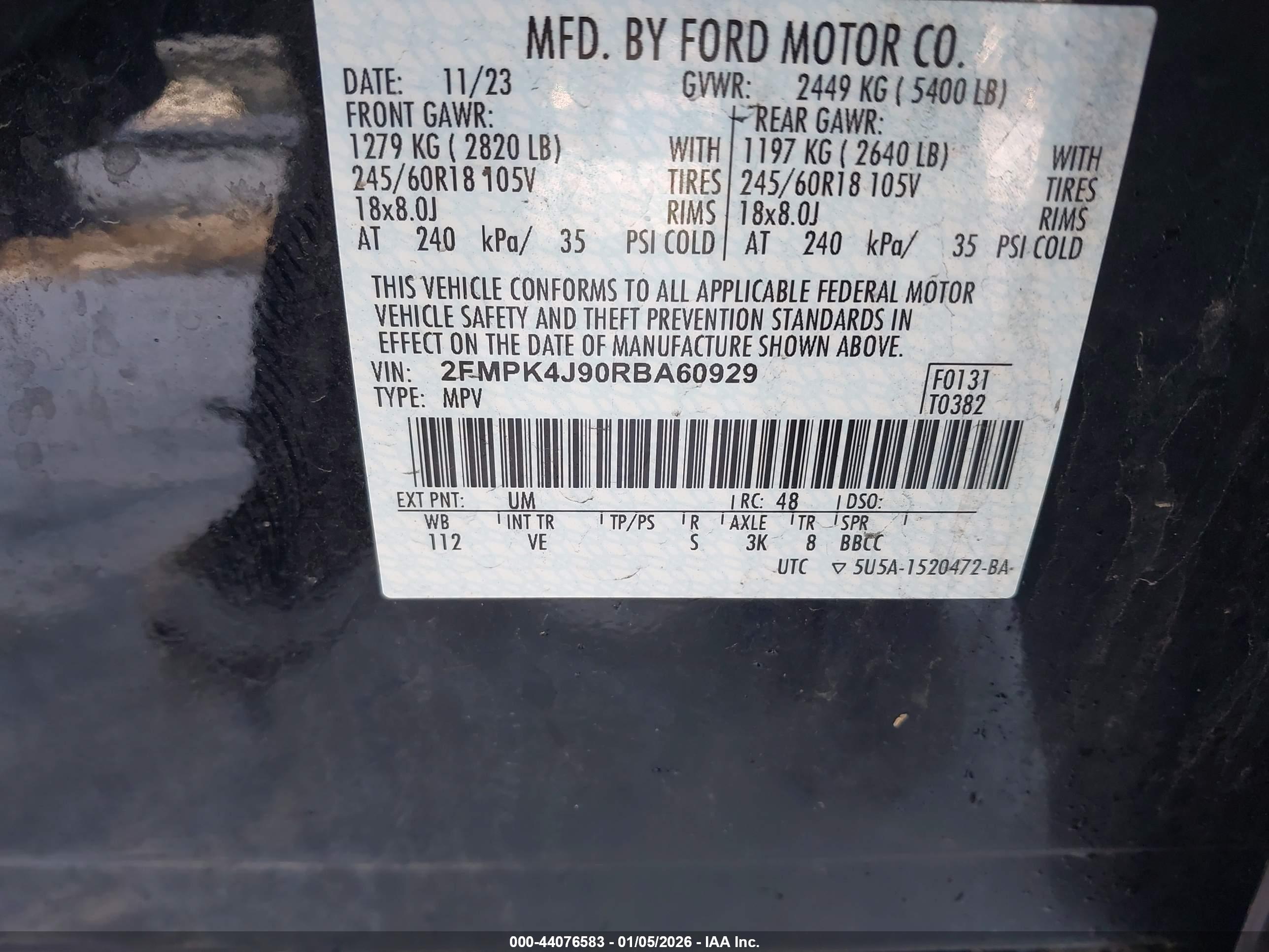 FORD EDGE image 9