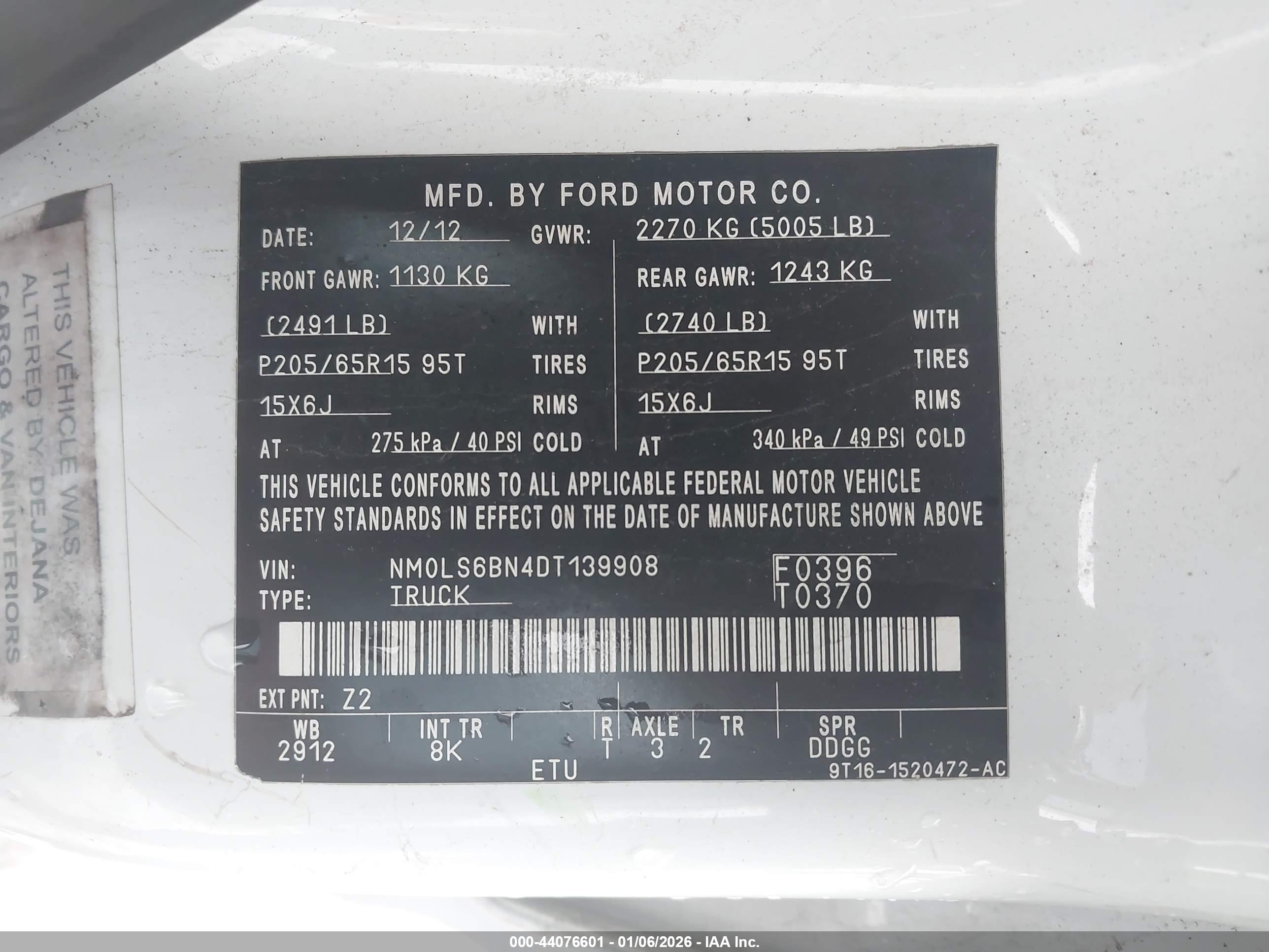 FORD TRANSIT image 9