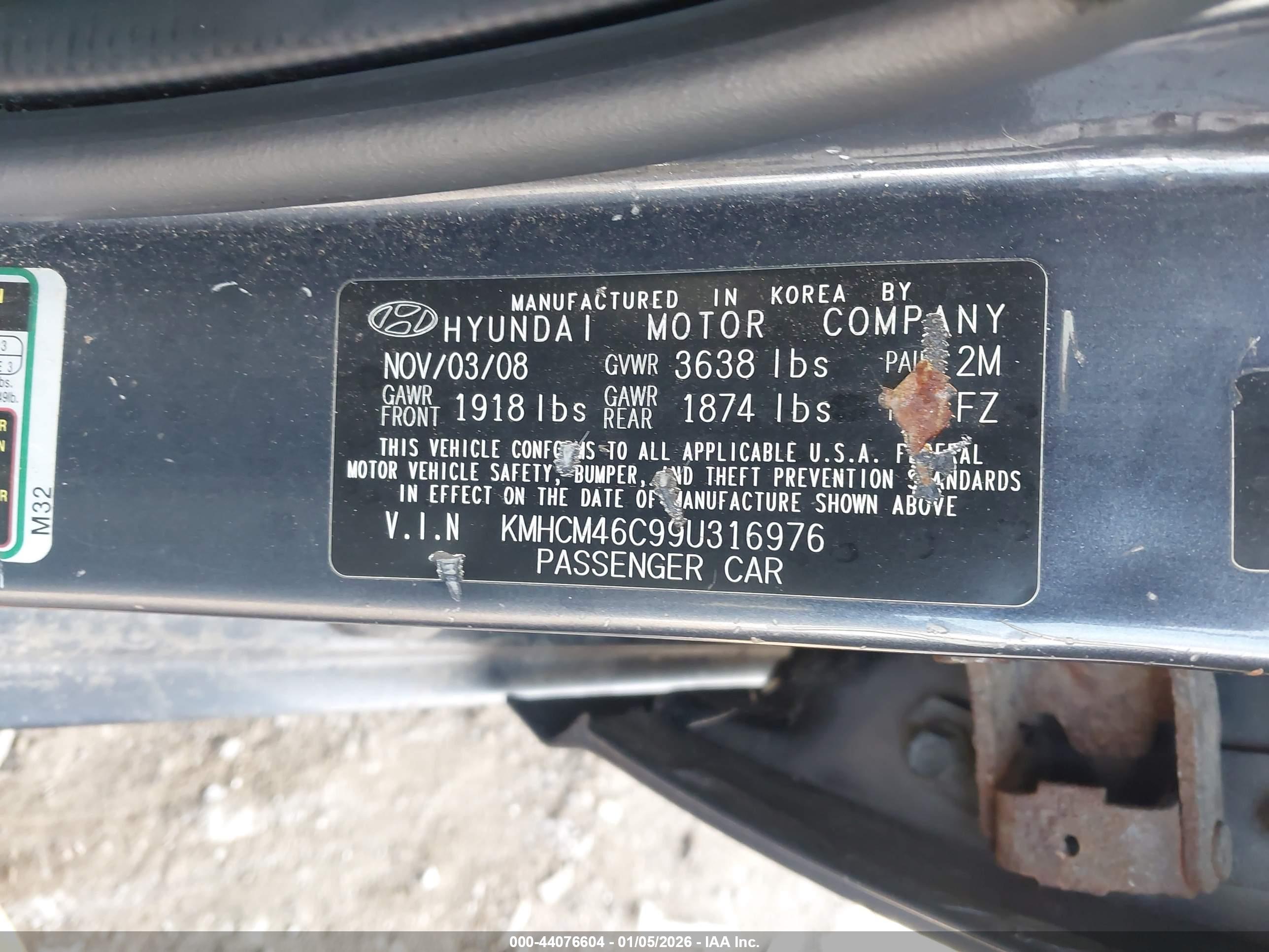 HYUNDAI ACCENT image 9