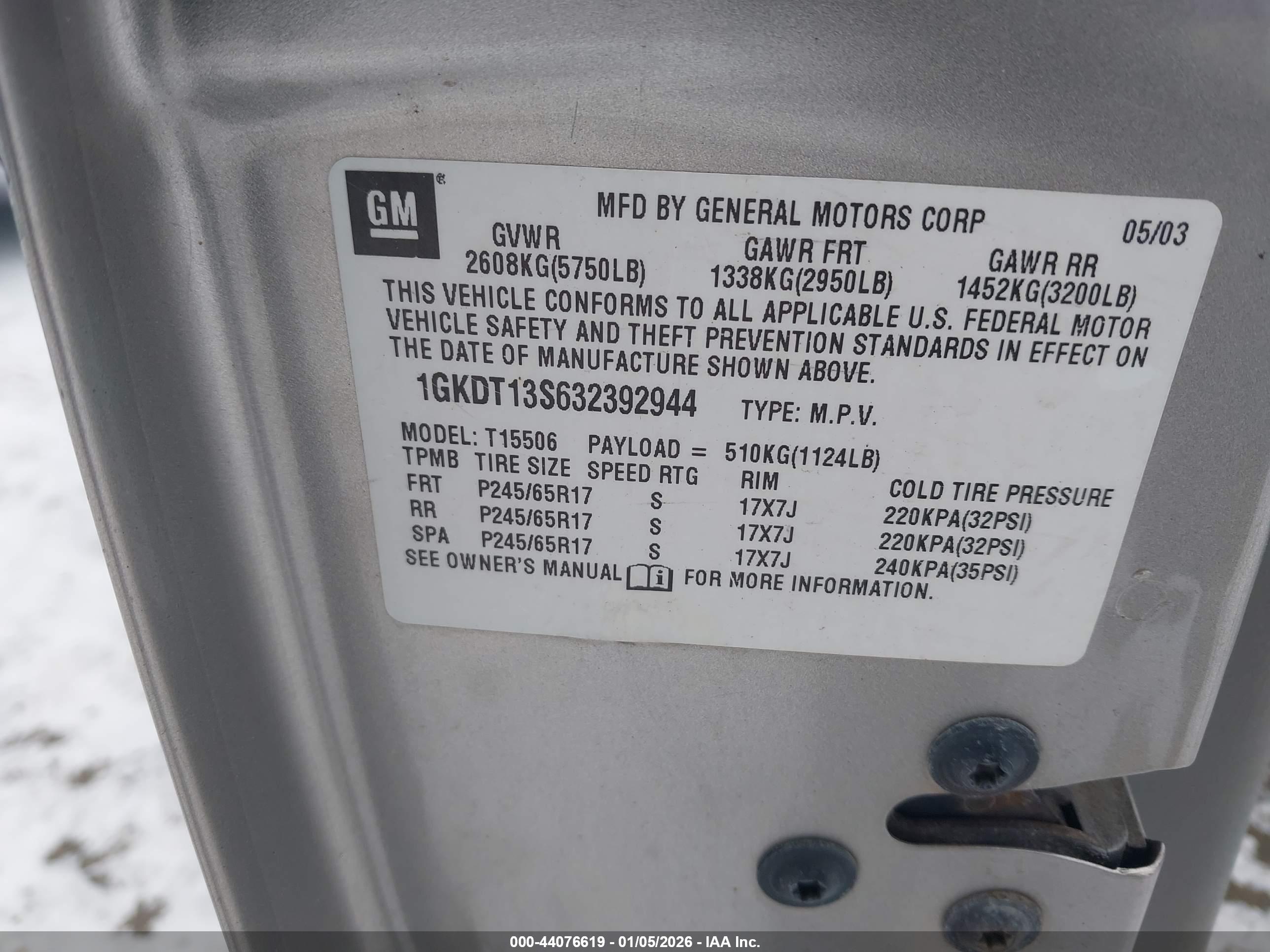 GMC ENVOY image 9