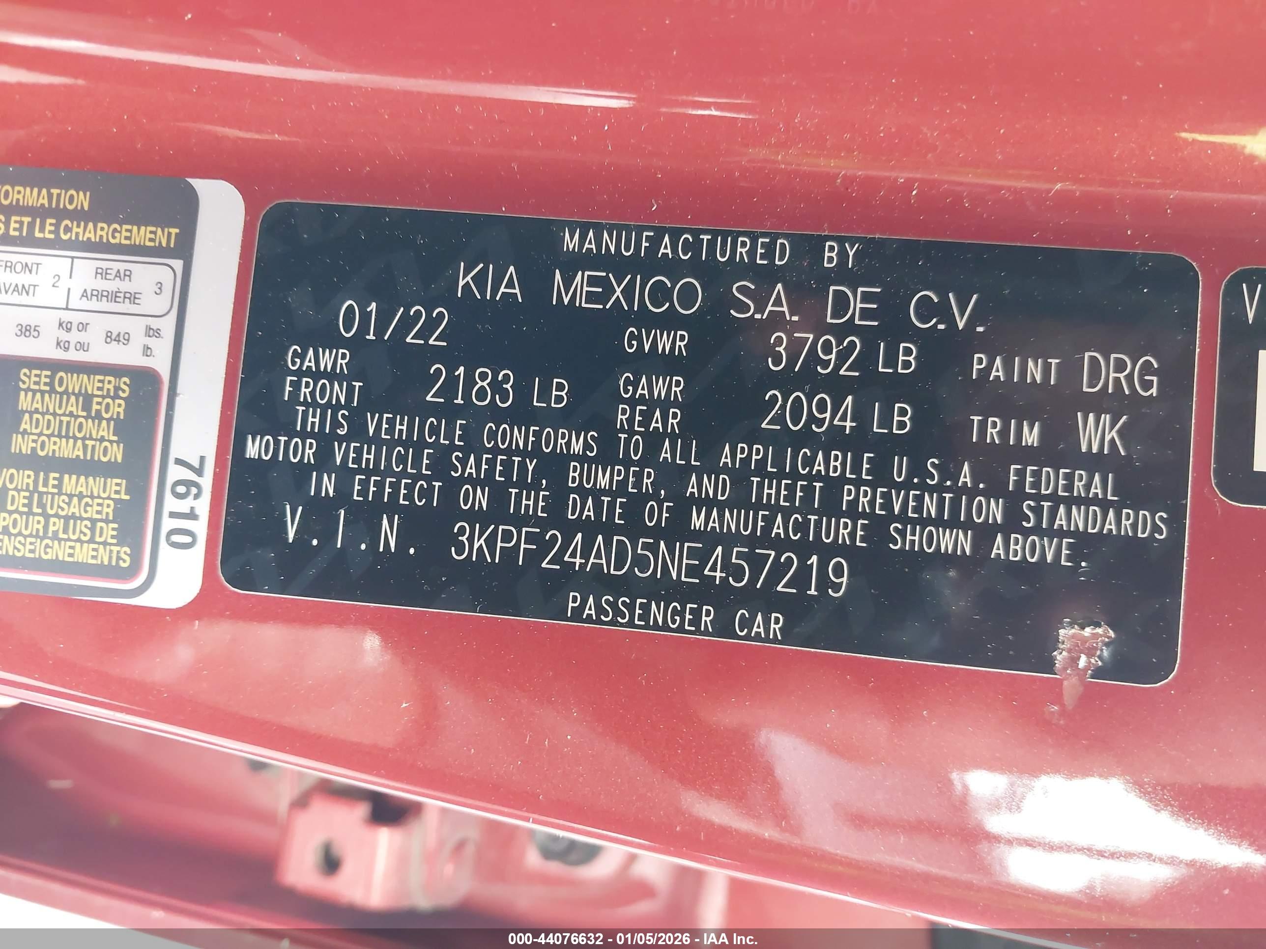 KIA FORTE image 9