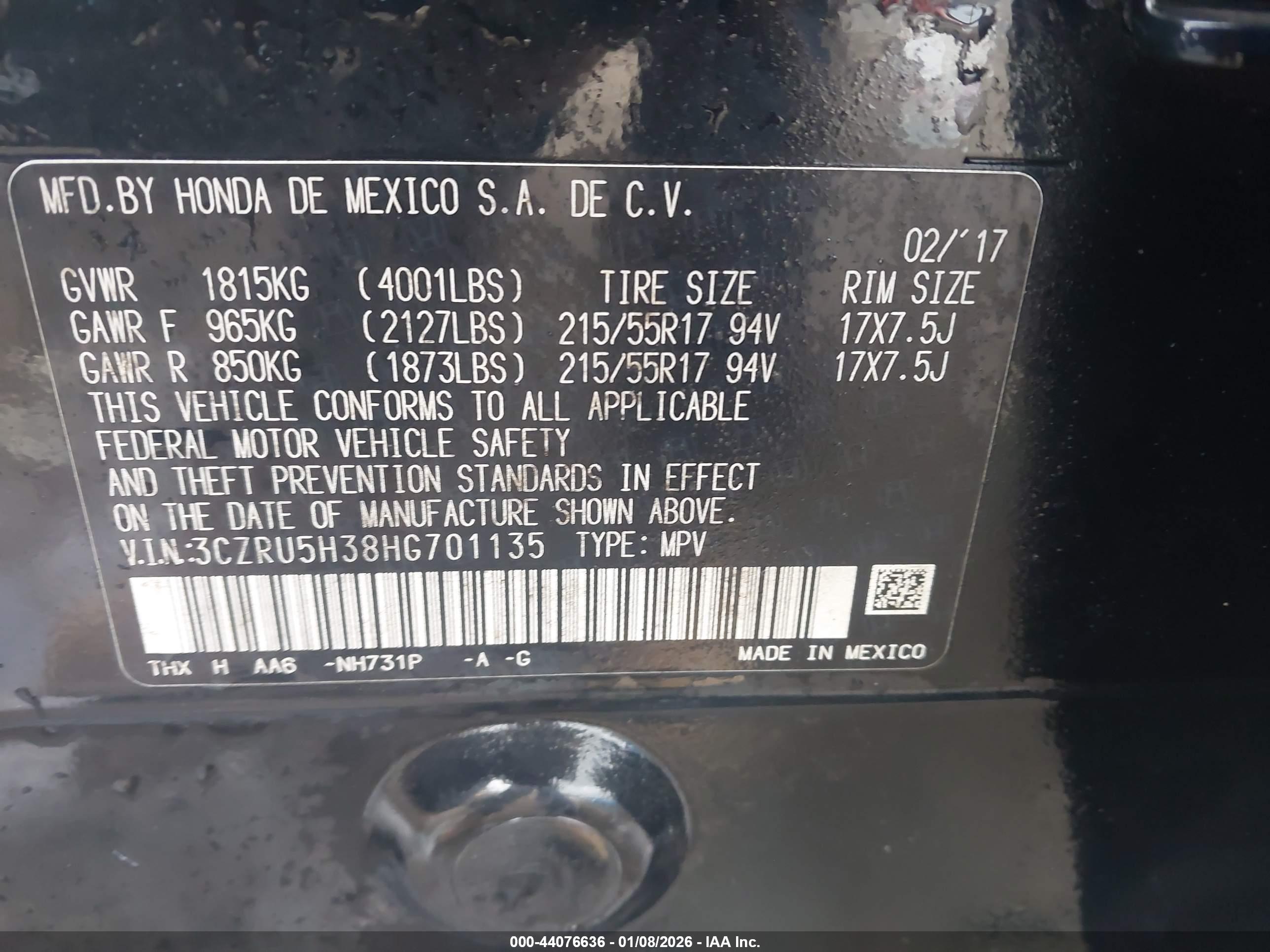 HONDA HR-V image 9