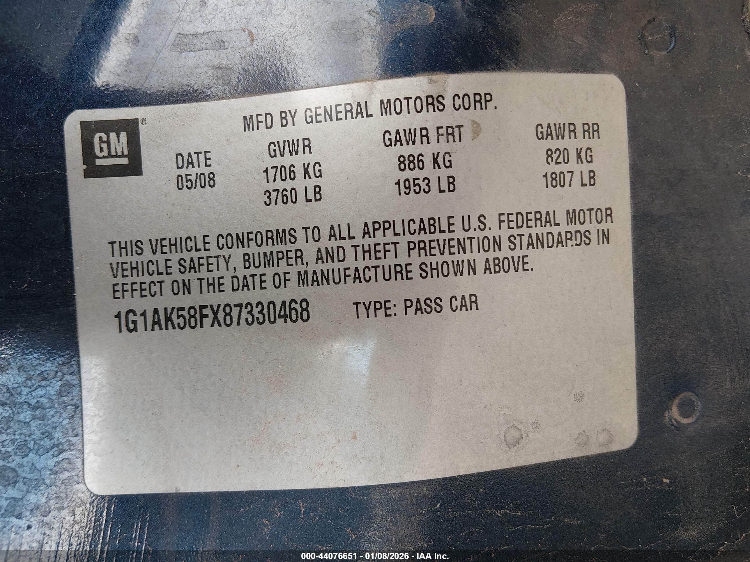 CHEVROLET COBALT image 9