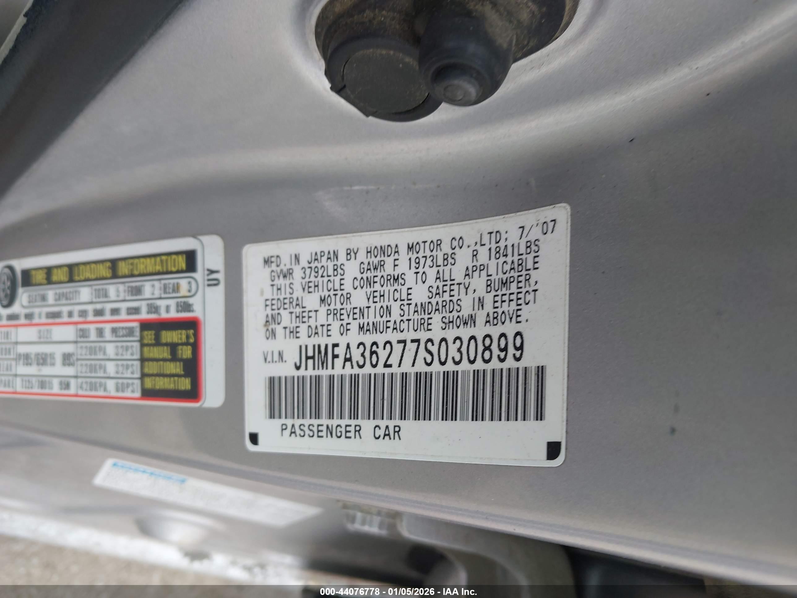 HONDA CIVIC image 9