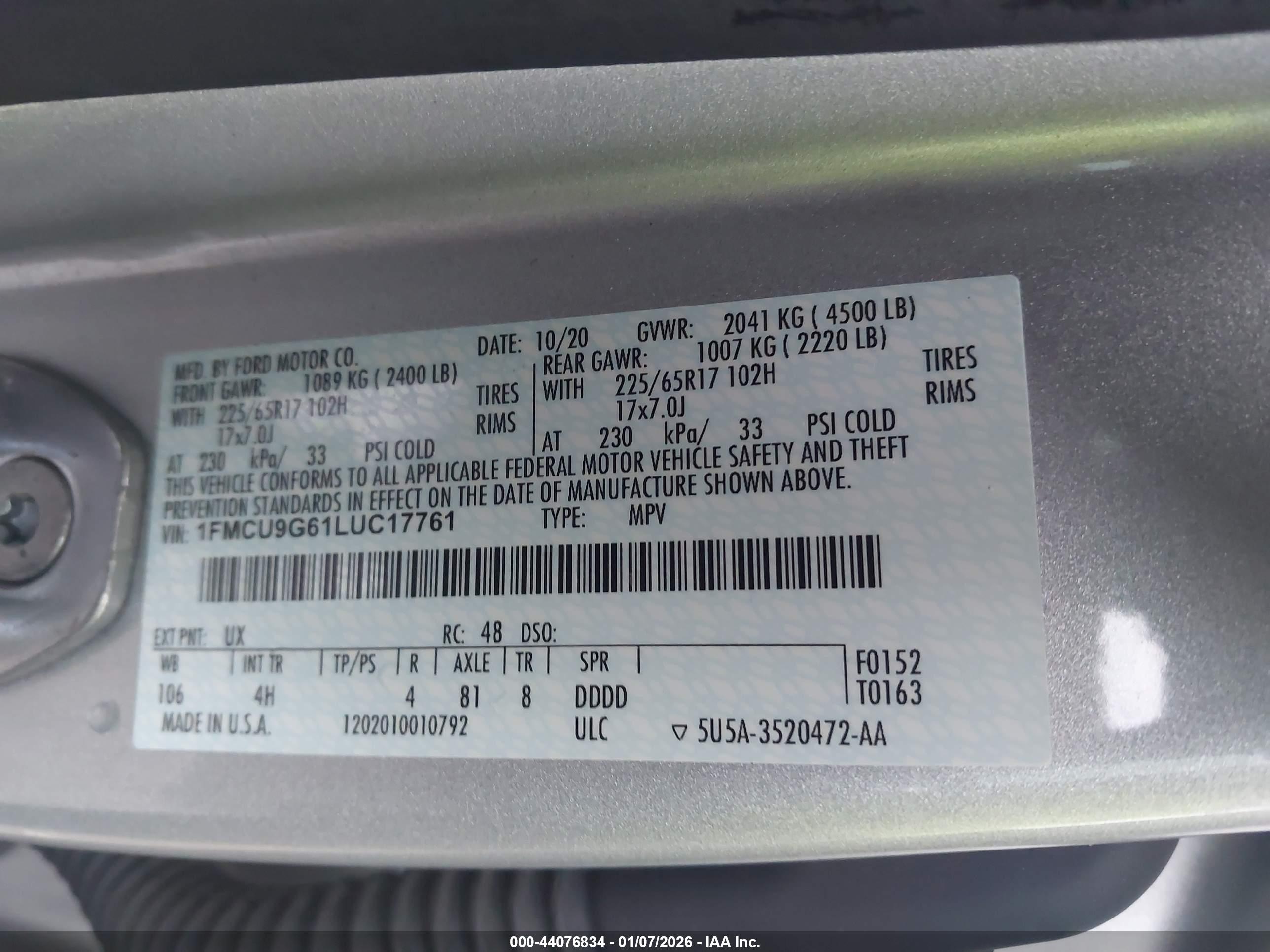 FORD ESCAPE image 9