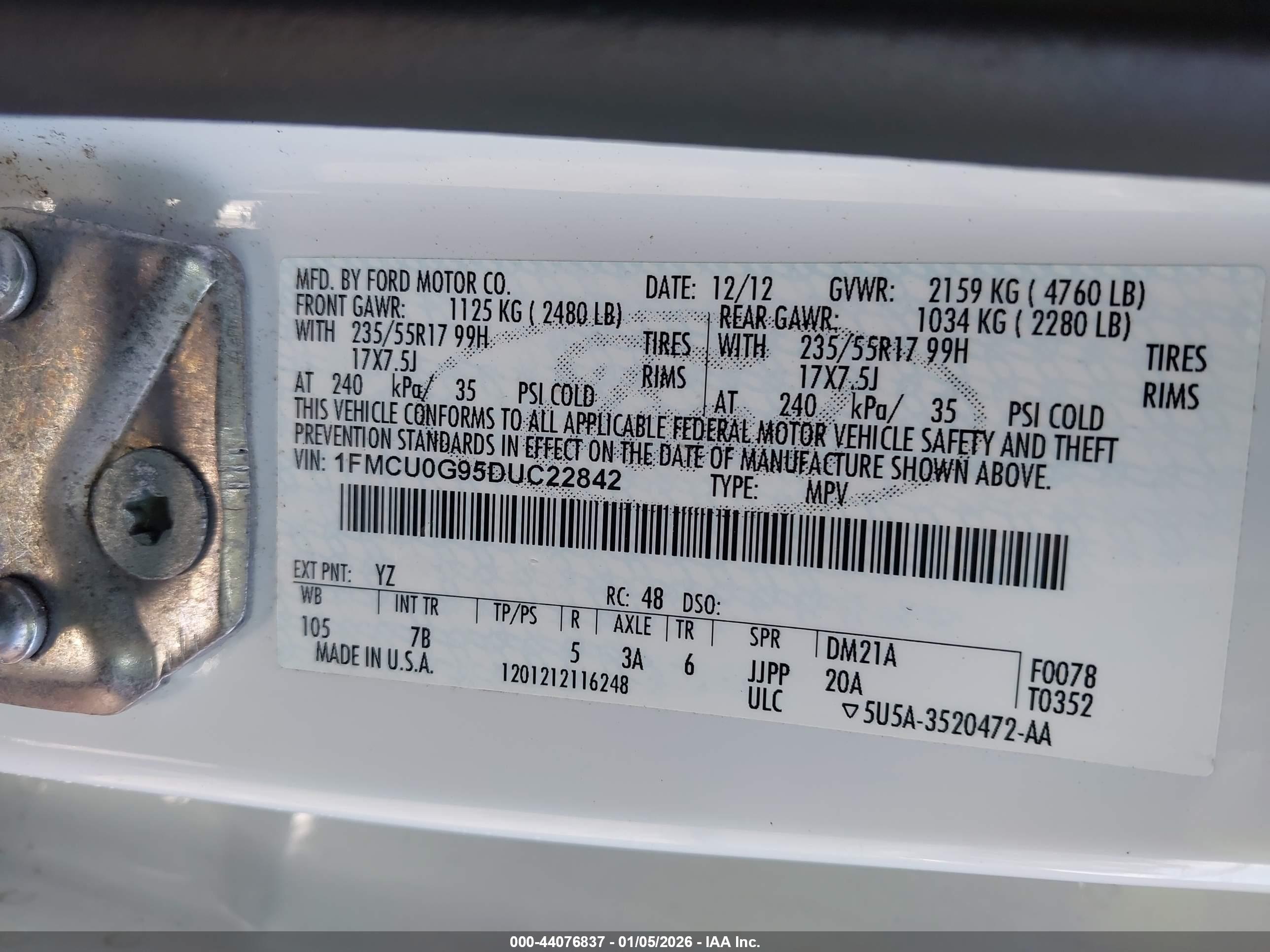 FORD ESCAPE image 9