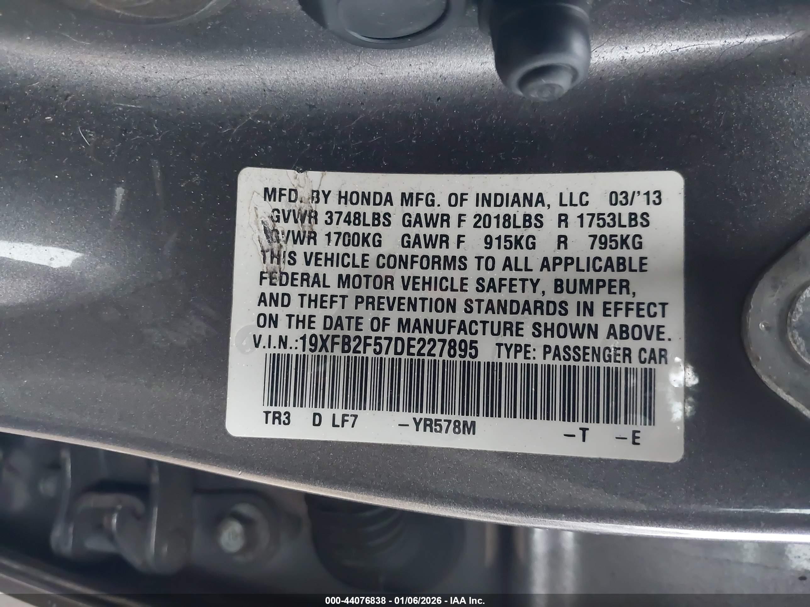 HONDA CIVIC image 9