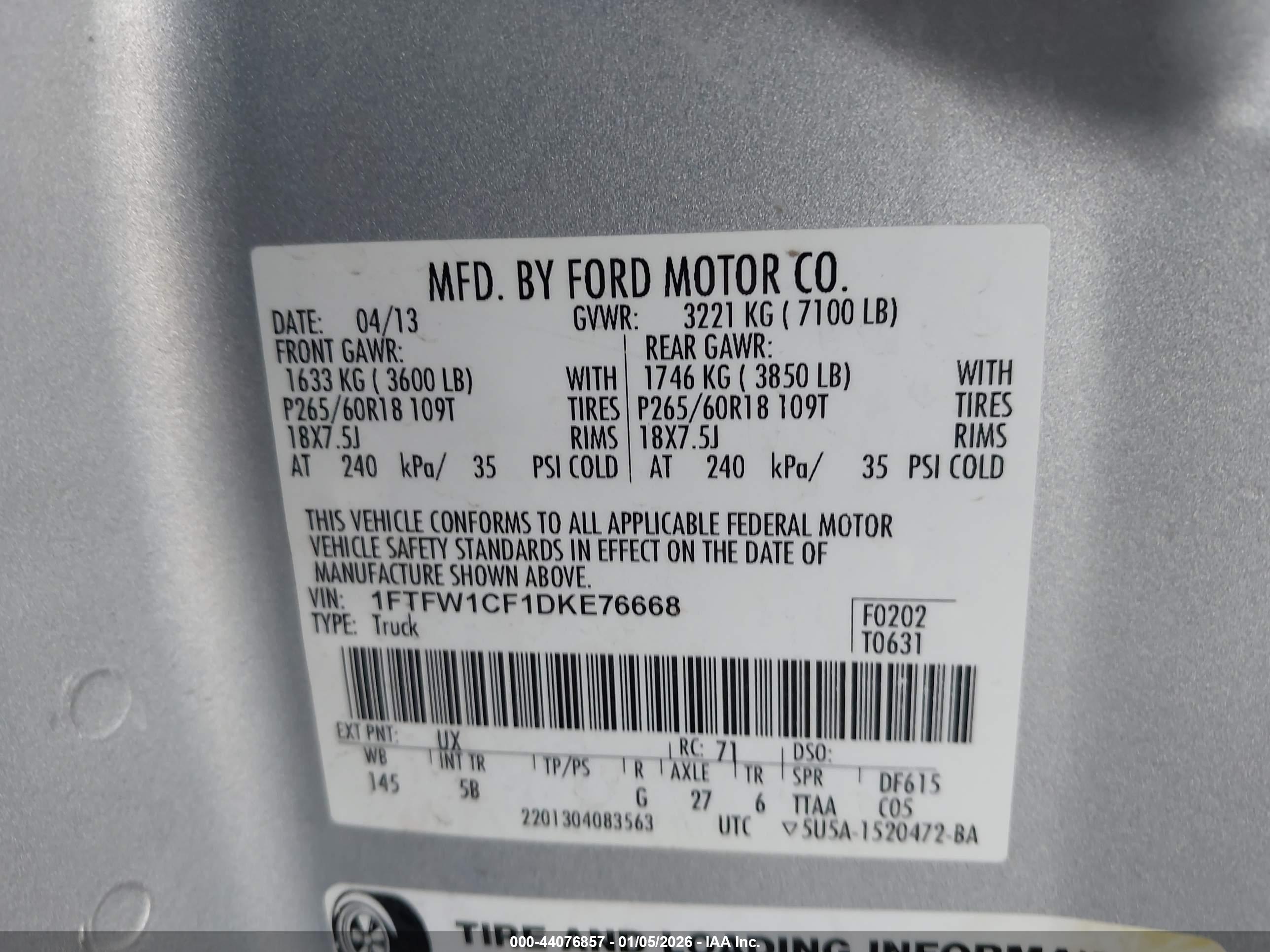 FORD F-150 image 9