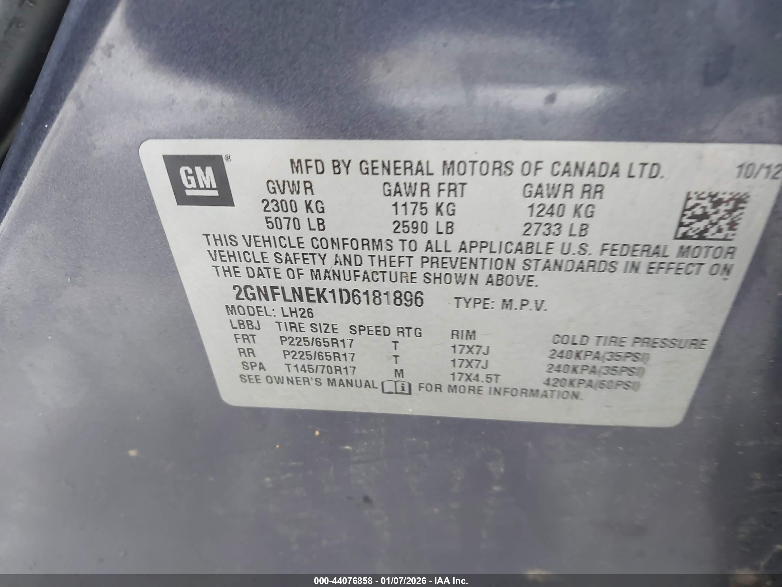 CHEVROLET EQUINOX image 9