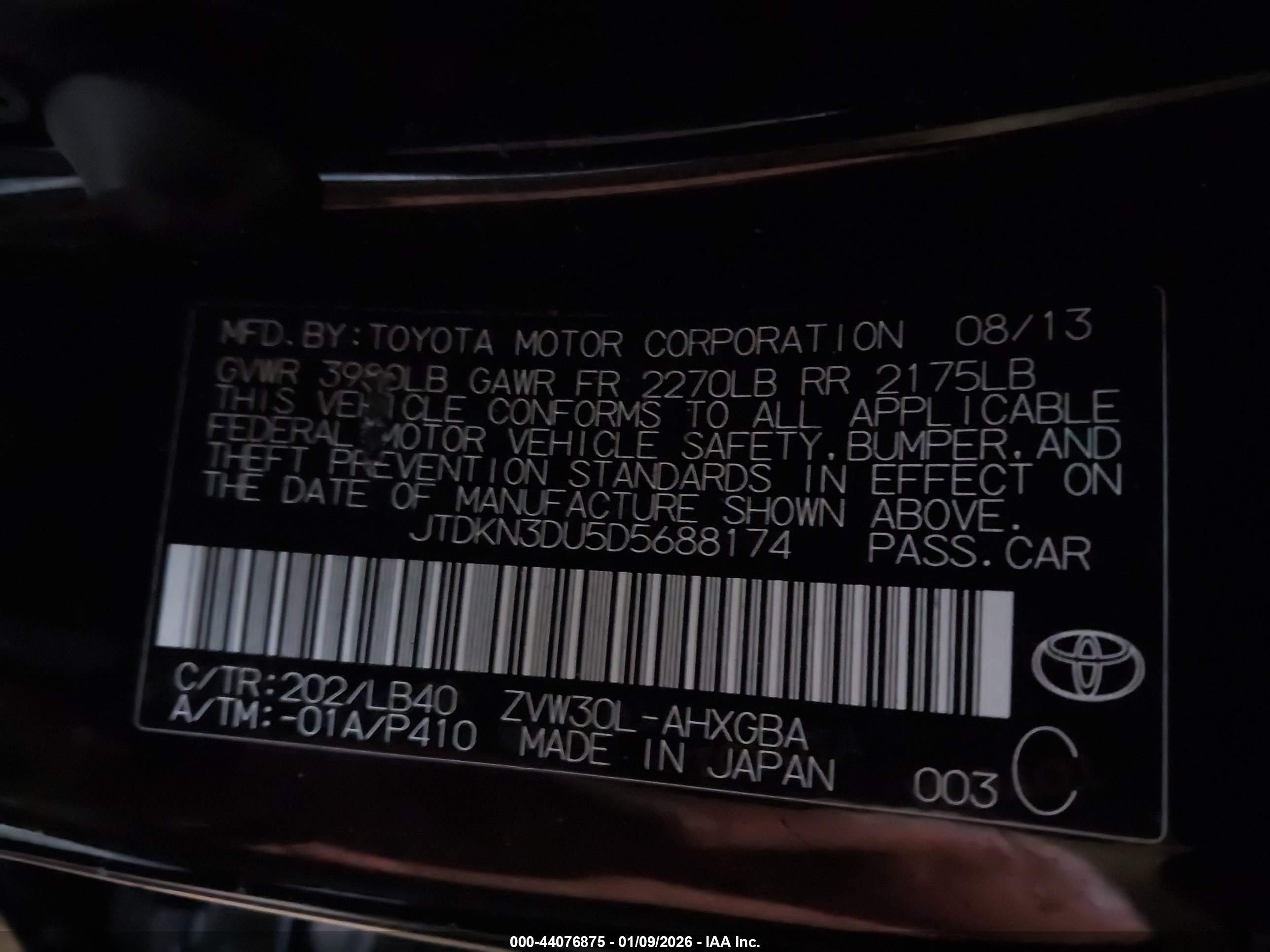 TOYOTA PRIUS image 9