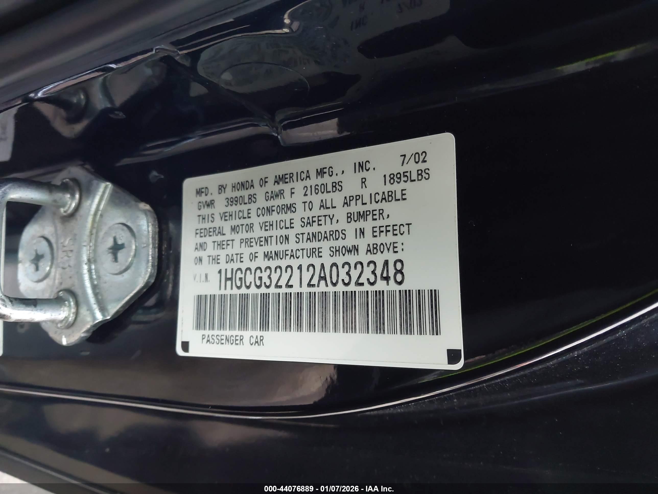 HONDA ACCORD image 9