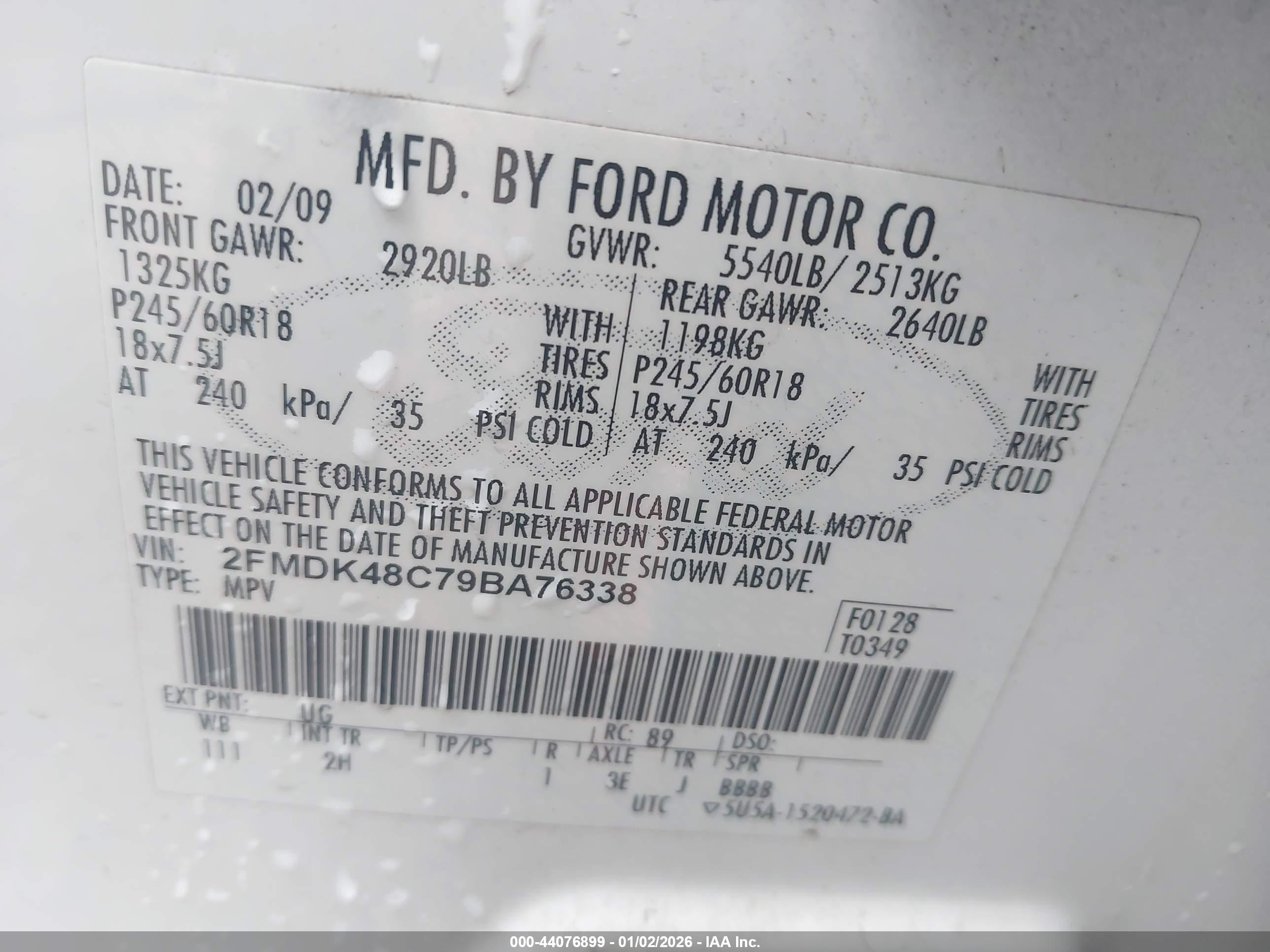 FORD EDGE image 9