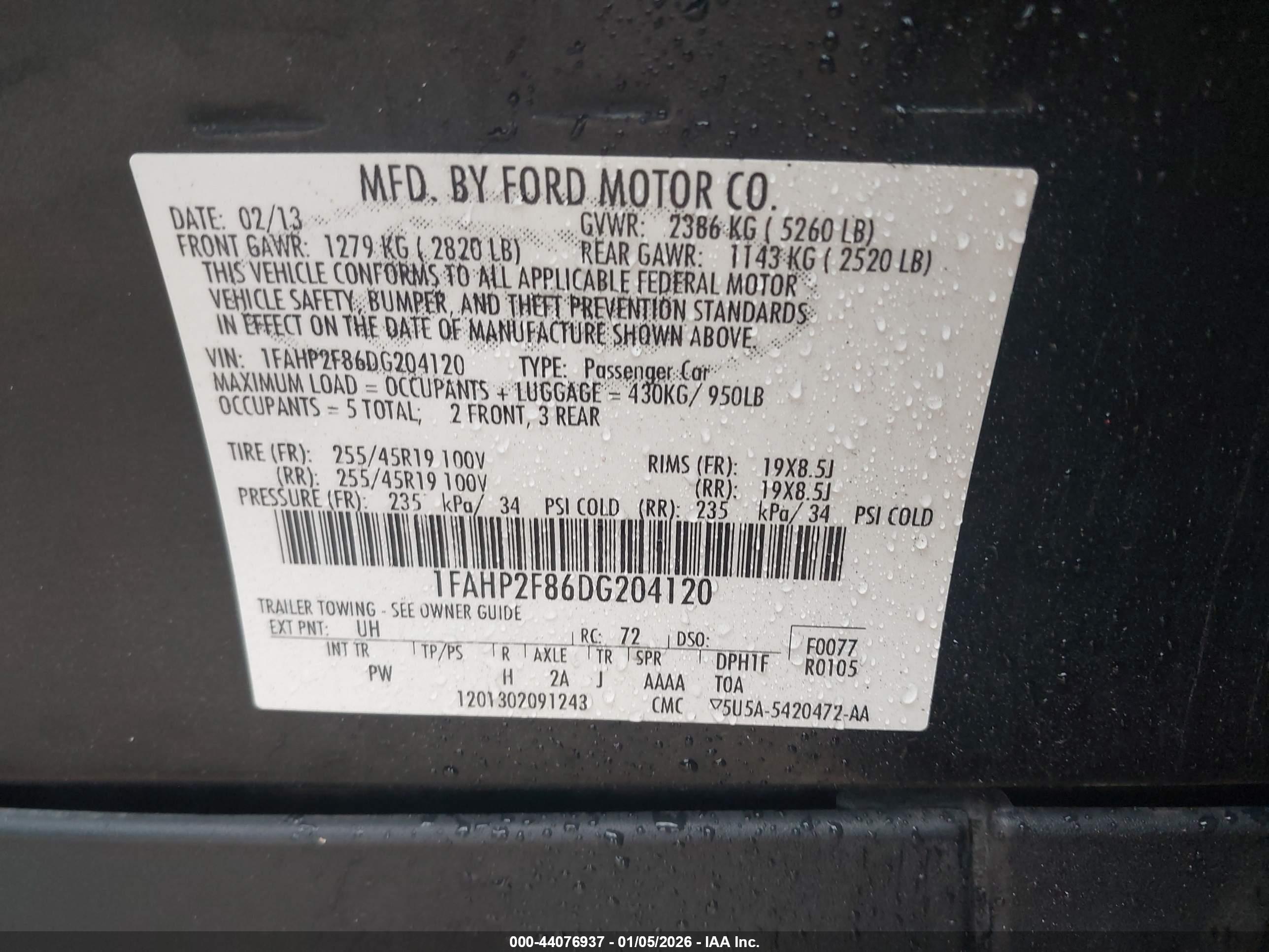 FORD TAURUS image 9