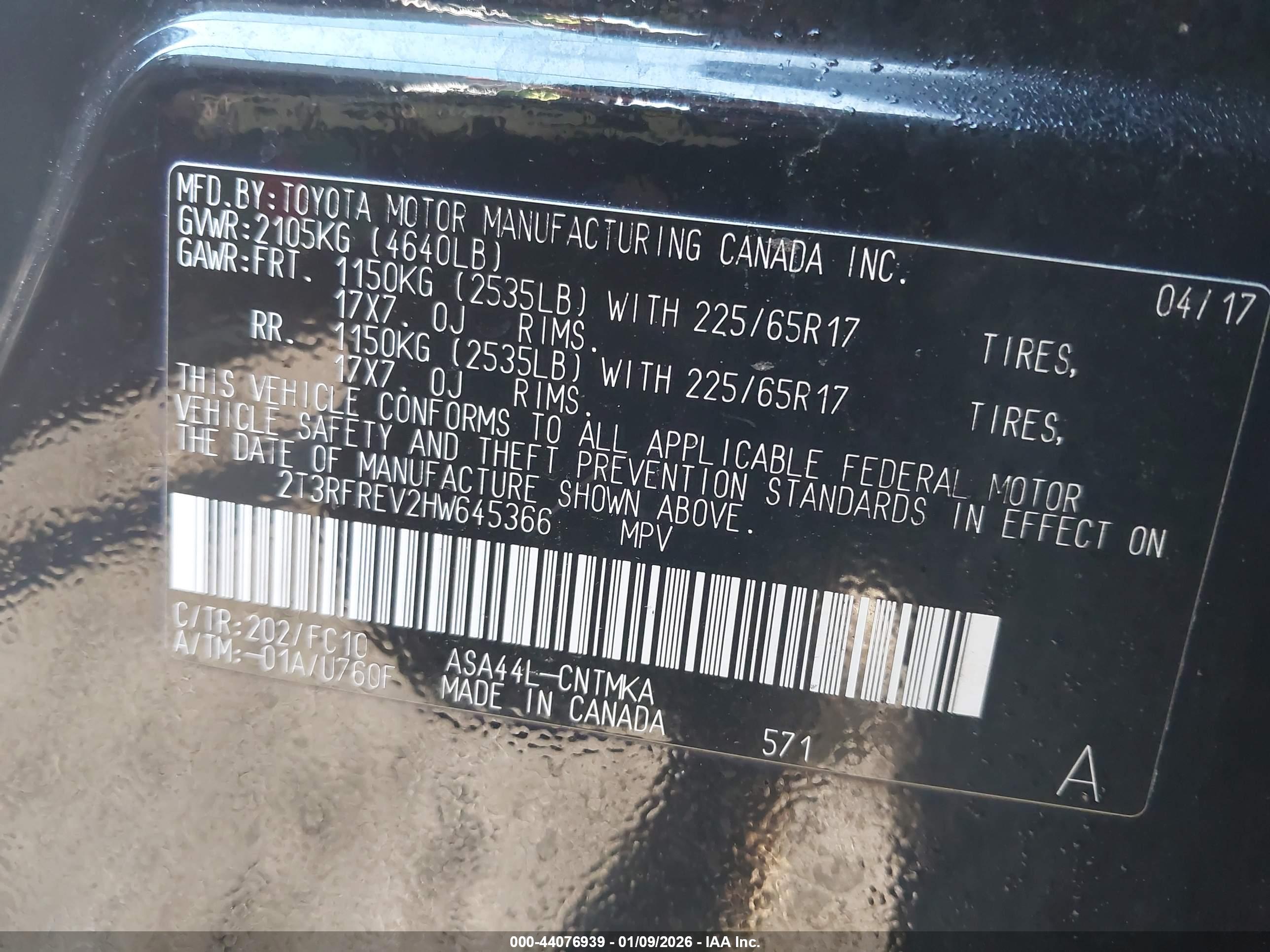 TOYOTA RAV4 image 9