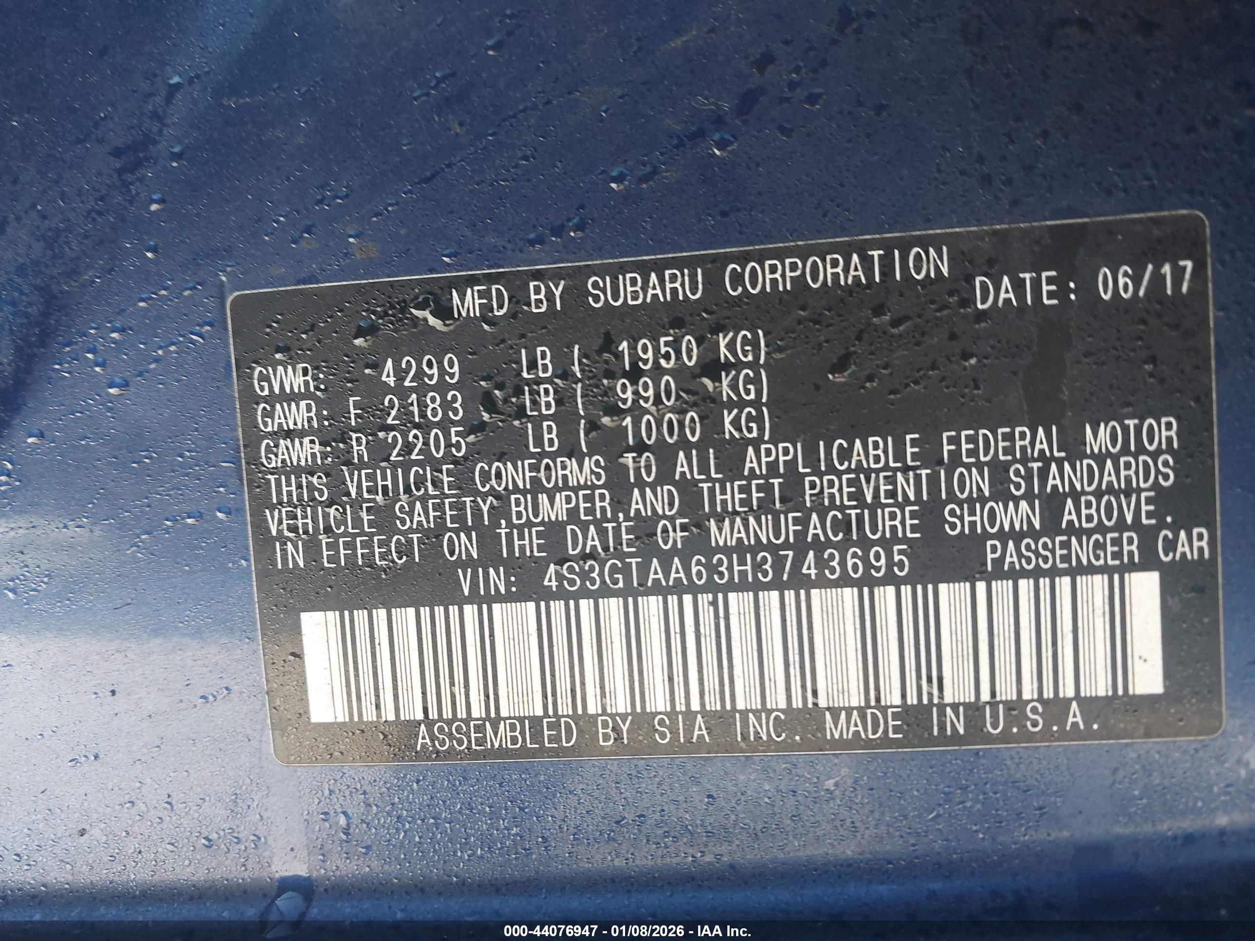 SUBARU IMPREZA image 9