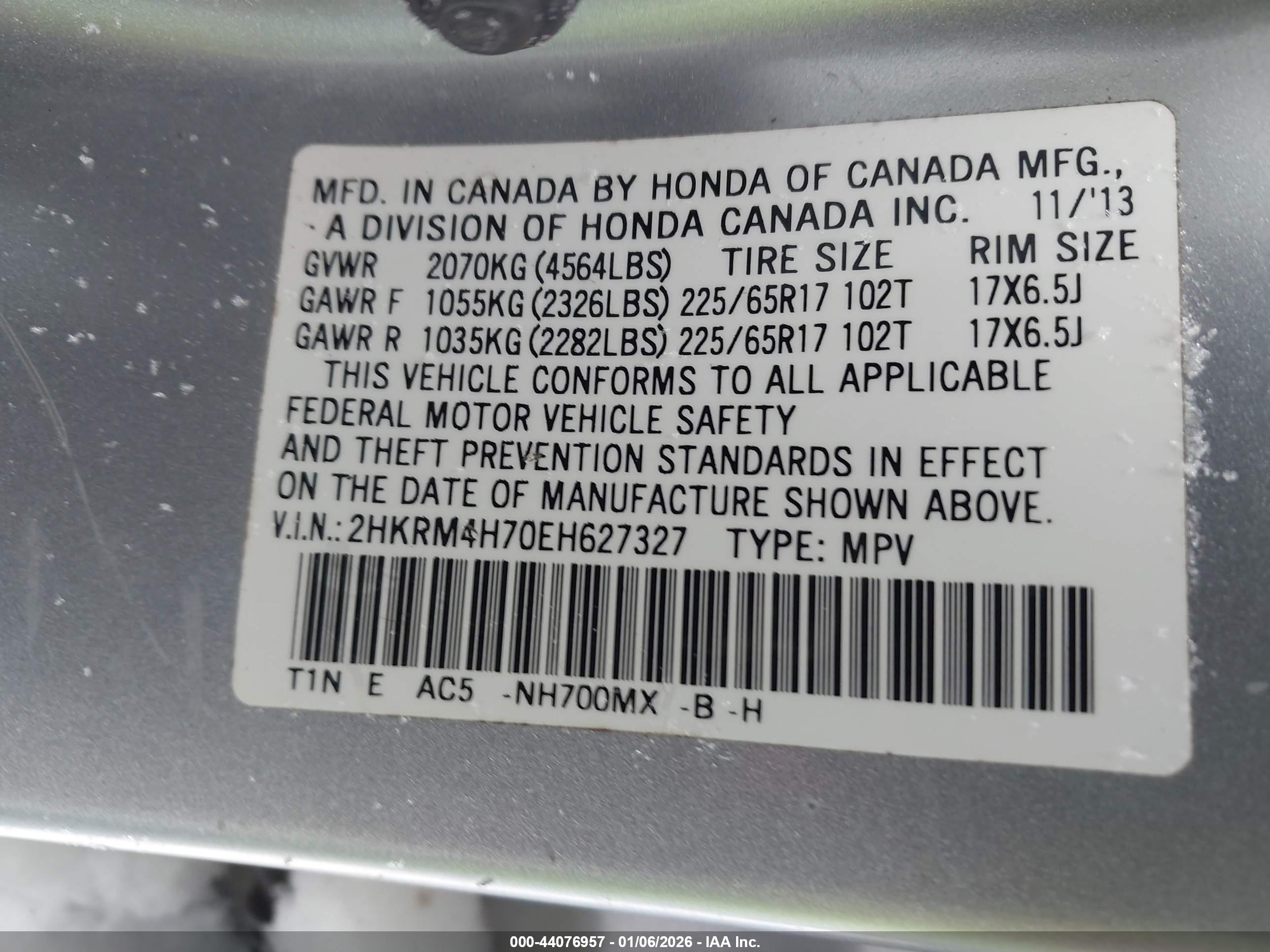 HONDA CR-V image 9
