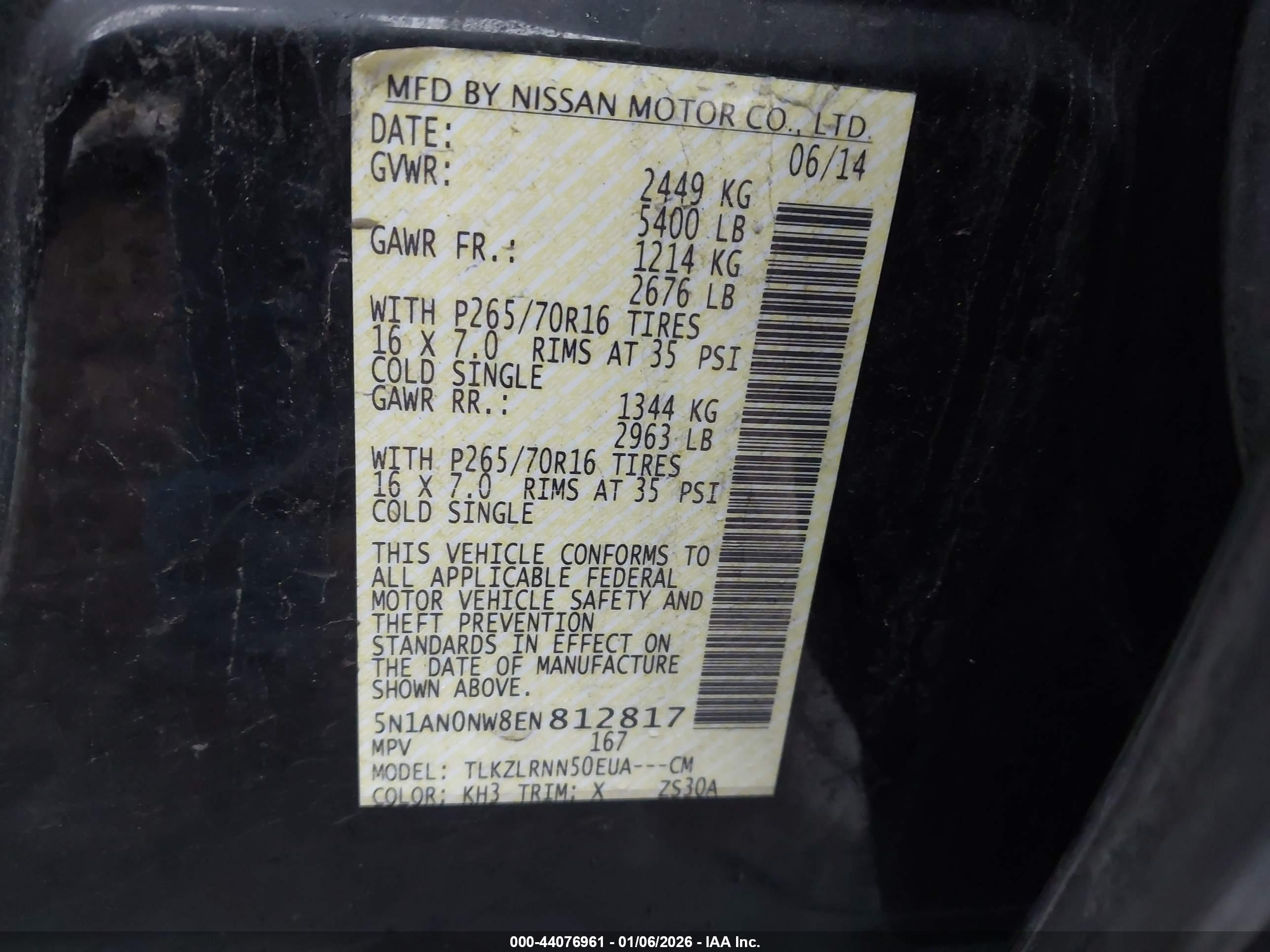 NISSAN XTERRA image 9