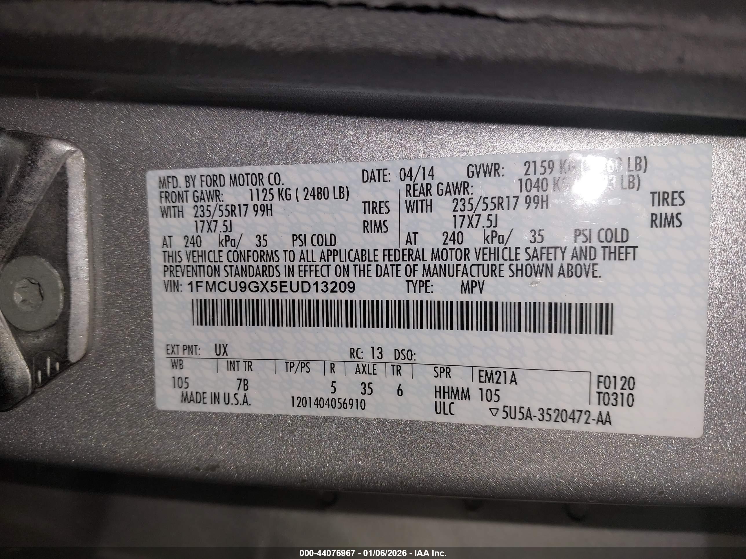 FORD ESCAPE image 9